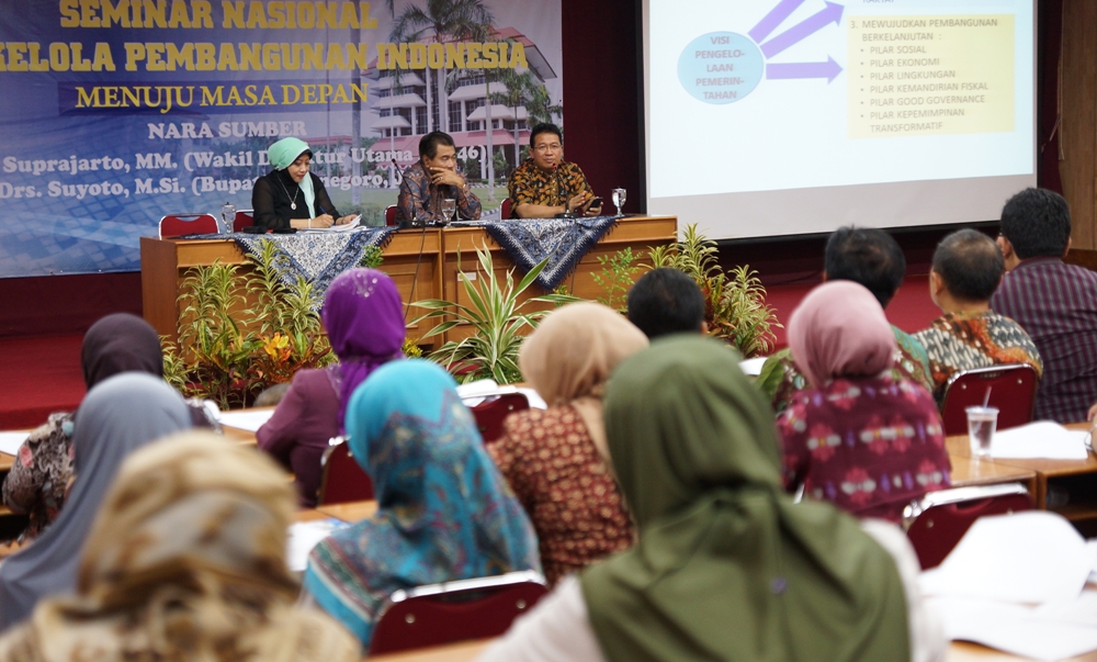 Bupati Kenalkan Bojonegoro di Kalangan Akademisi