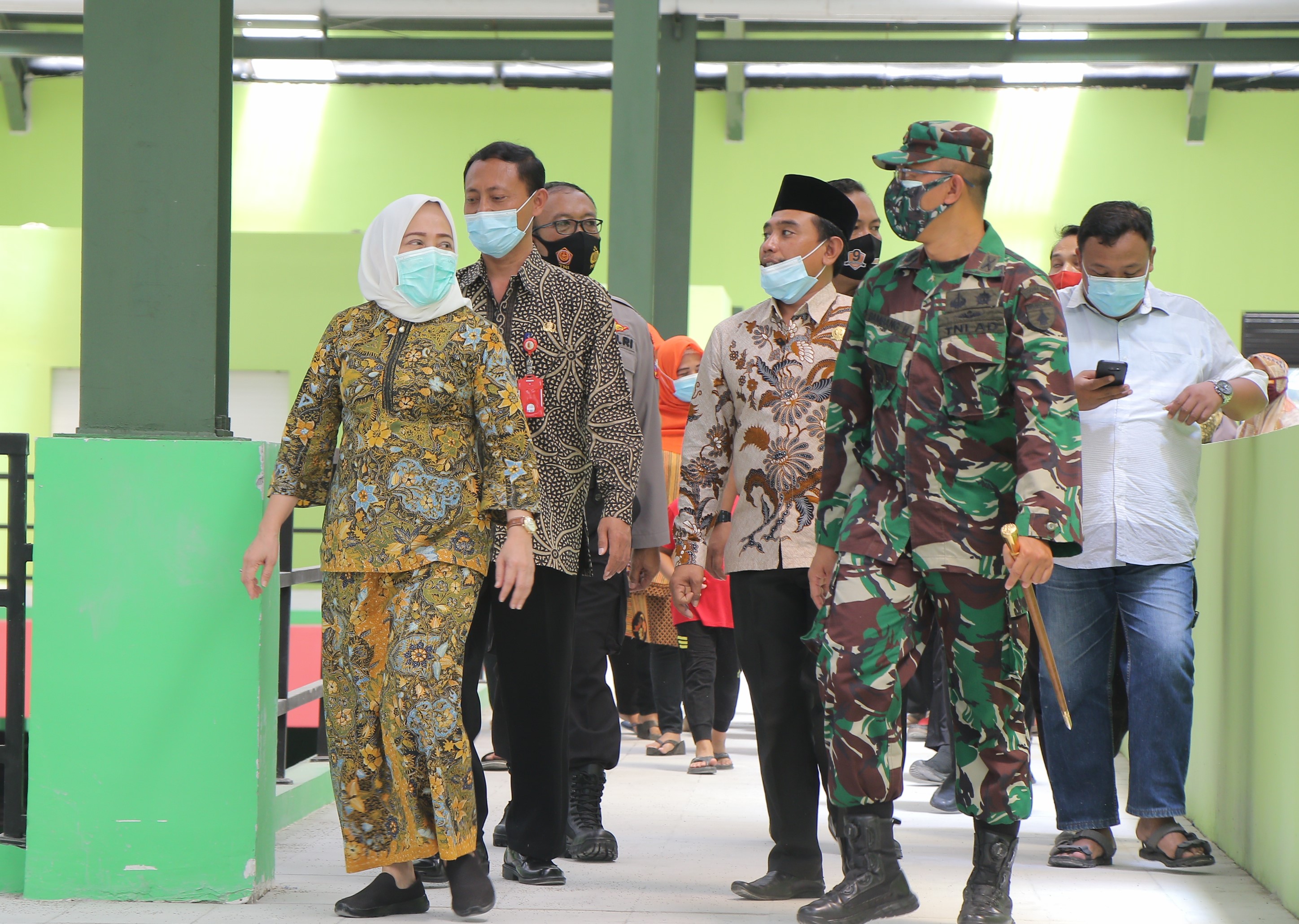 Bupati Resmikan Pasar Banjarejo I, Sebagai Pasar Bernuansa Tradisional Modern