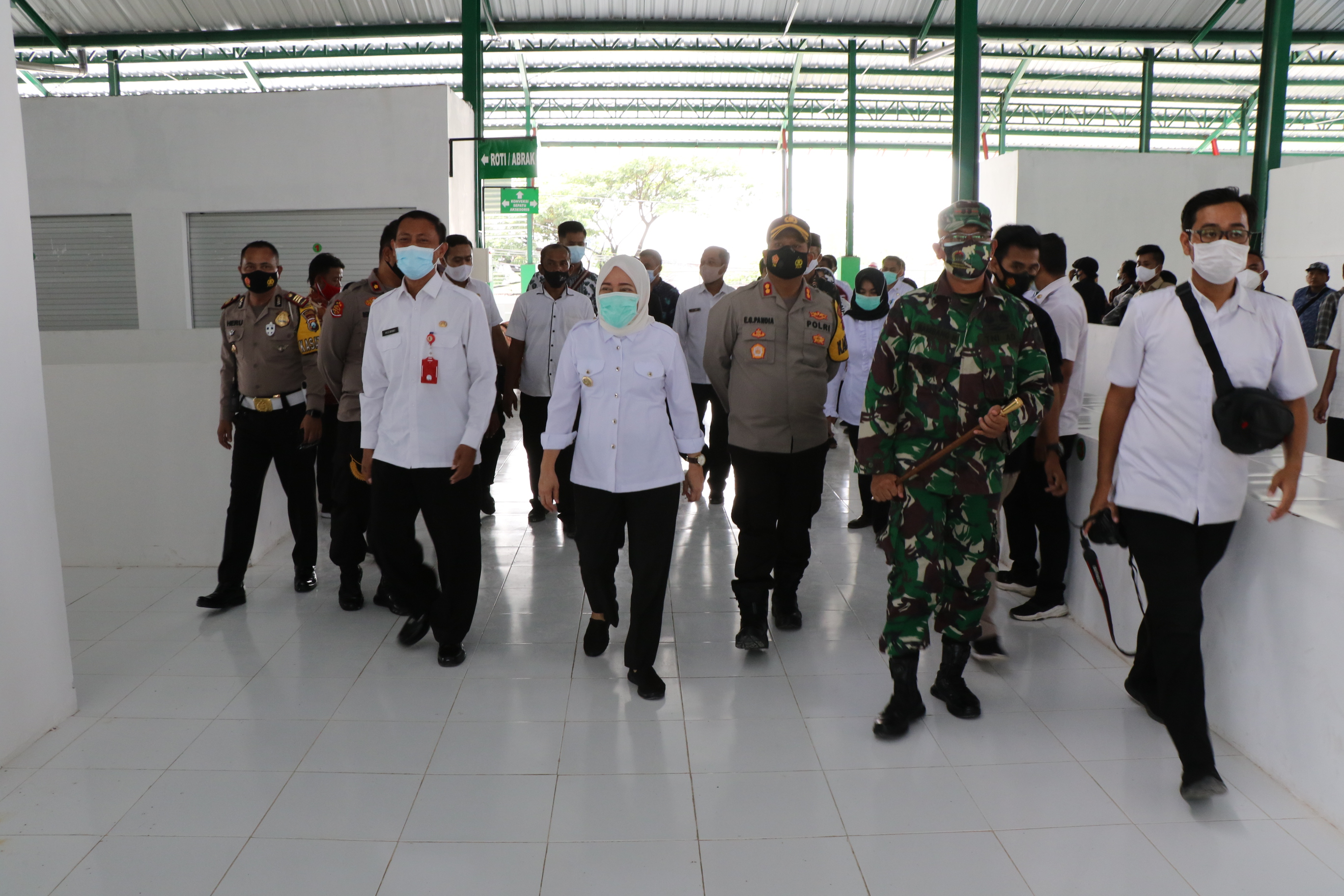 Resmikan Pasar "Maju Raya", Pemkab Berharap dapat Meningkatkan Ekonomi Masyarakat