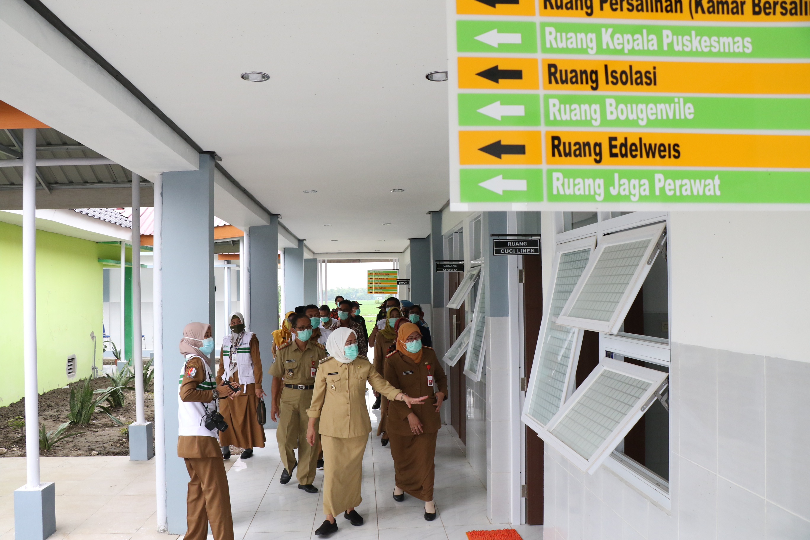 Wujudkan Pelayanan Optimal, Bupati Resmikan Gedung Baru Puskesmas Rawat Inap