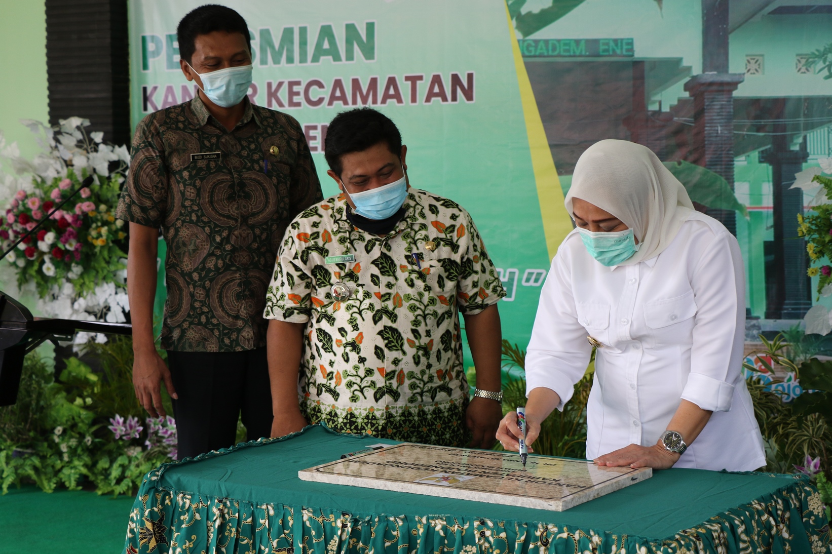 Bupati Resmikan Kantor Baru Kecamatan Kedungadem