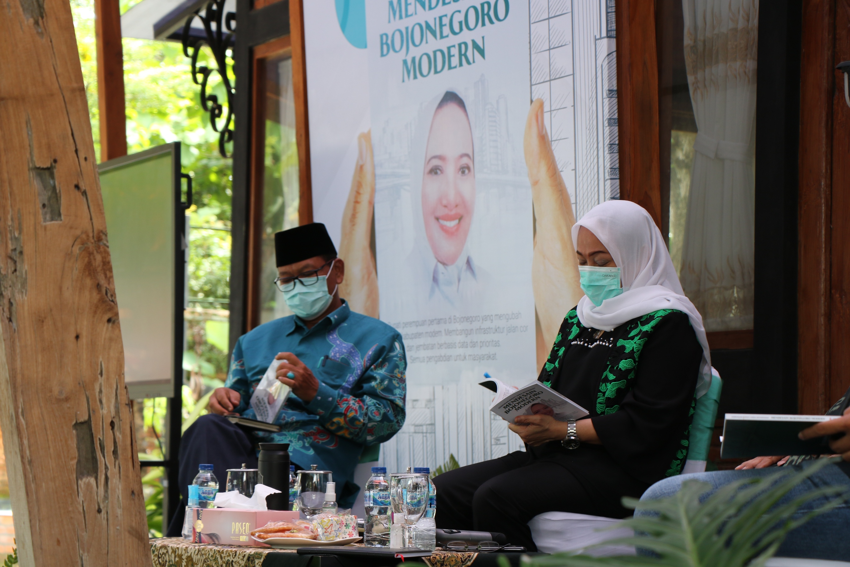 Bedah Buku Gebrakan Bupati Anna Mendesain Bojonegoro Modern