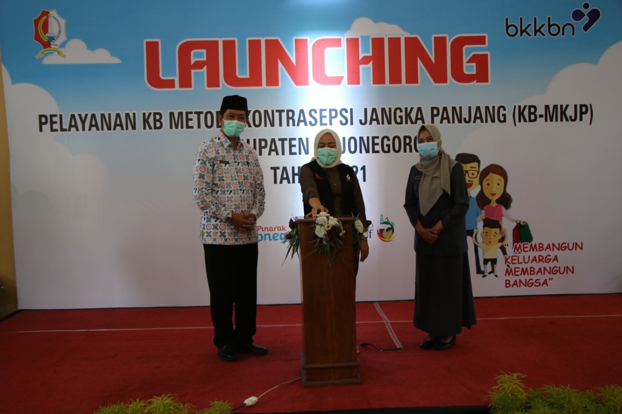 Bupati Launching Pelayanan KB Metode Kontrasepsi Jangka Panjang
