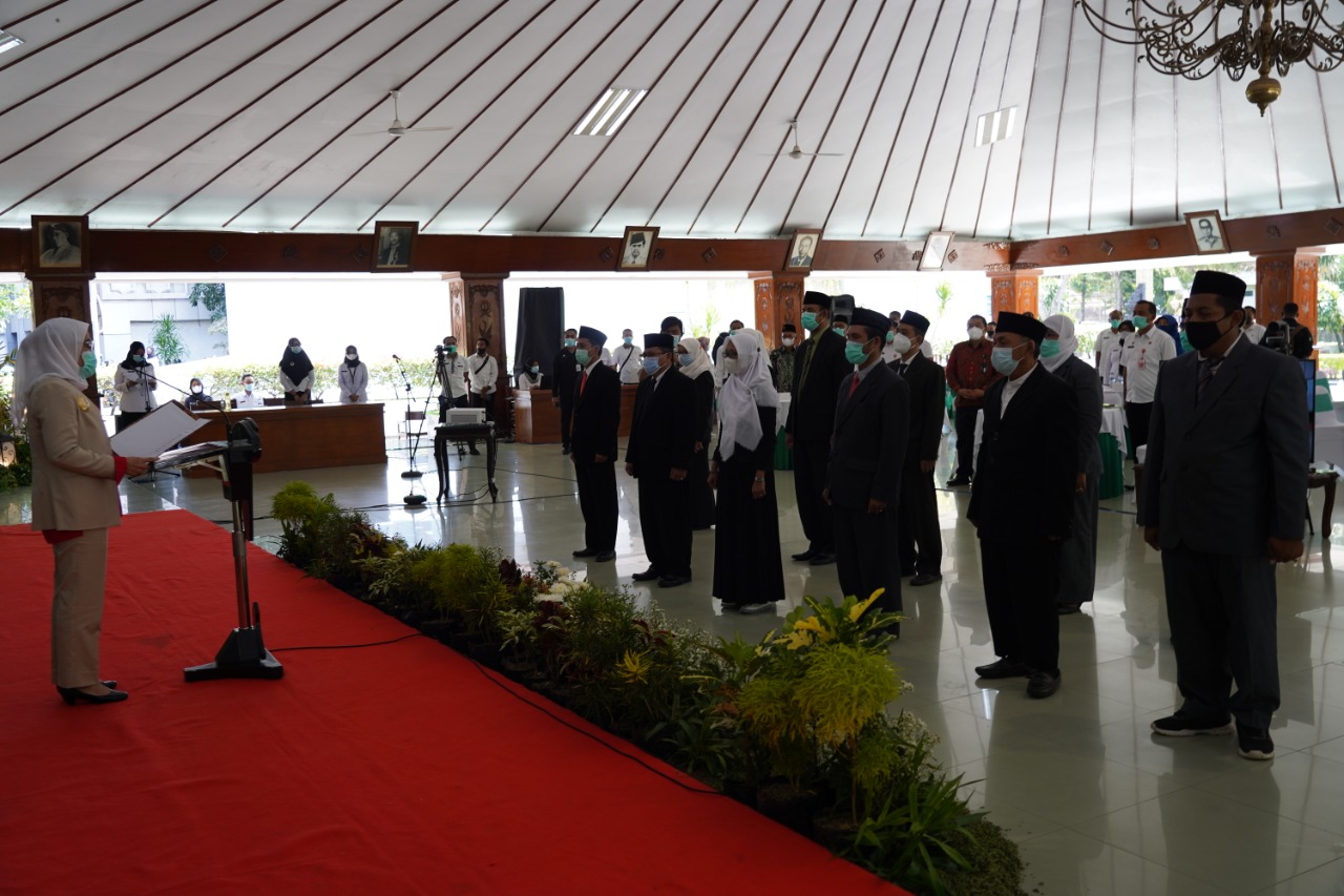 Bupati Bojonegoro Kukuhkan 16 Pengurus Dewan pendidikan Periode 2021-2025