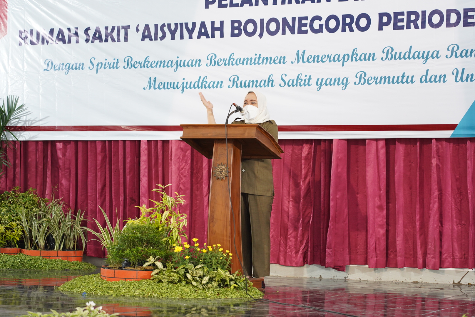 Hadiri Pelantikan Direktur RS 'Aisyiyah Bojonegoro, Bupati Harapkan Sinergitas dan Konsolidasi Terus