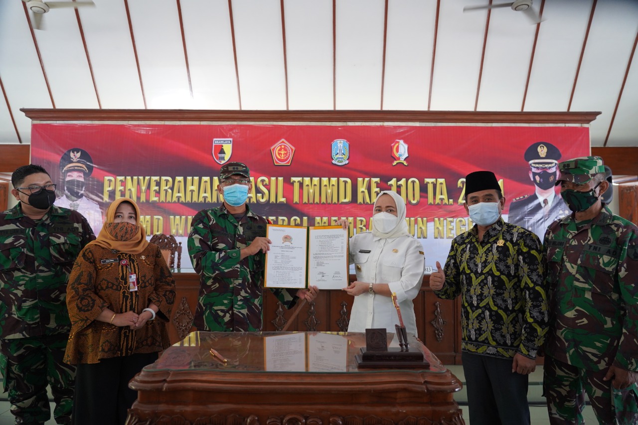 Tuntas Tepat Waktu, Program TMMD Ke- 110 Resmi Ditutup