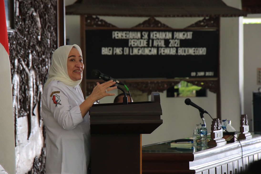 486 ASN Bojonegoro Terima SK Kenaikan Pangkat