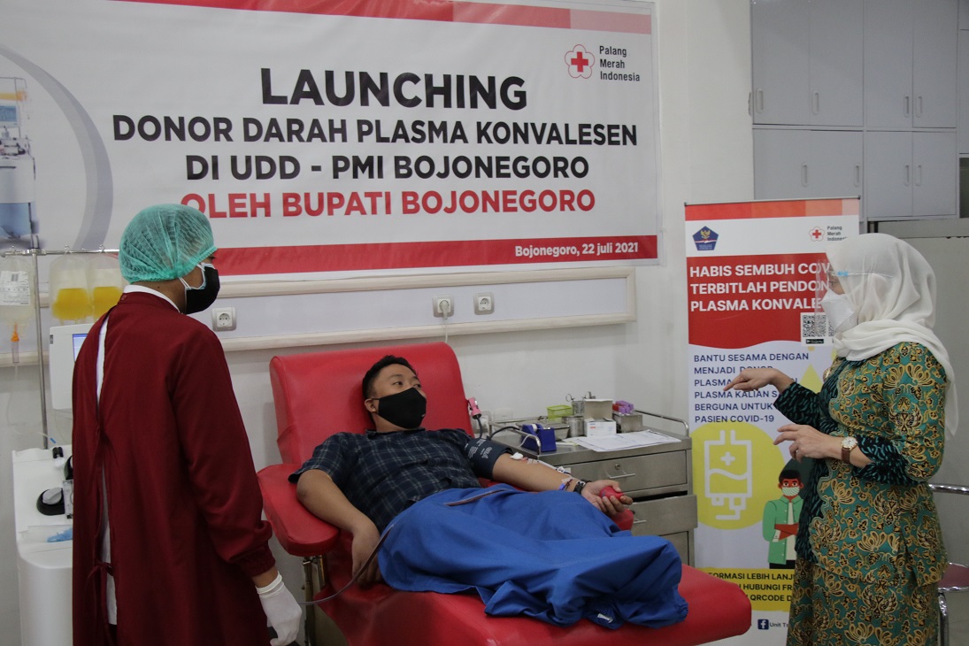 Mesin Donor Plasma Darah Konvalesen Telah Tiba di Bojonegoro dan Siap Dipergunakan