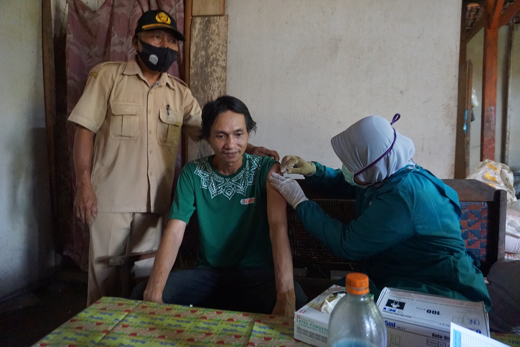 Jemput Bola, Vaksinasi Penyandang Disabilitas Dilaksanakan Door To Door Dan Datang Langsung.
