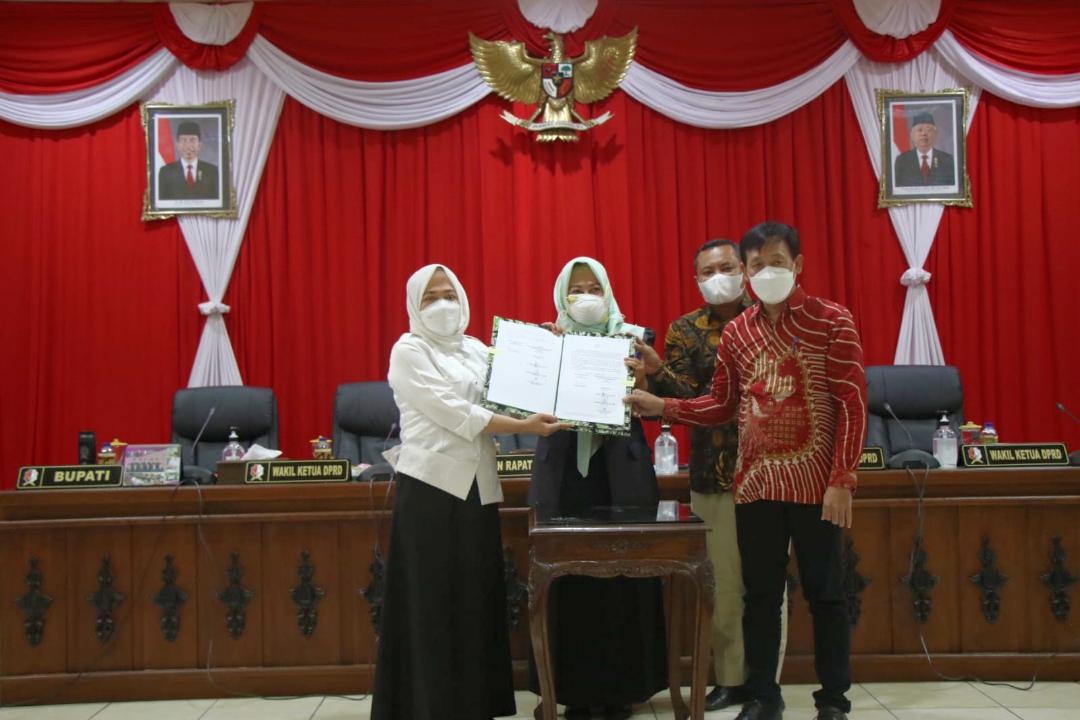 Pemkab Dan DPRD Bojonegoro Sepakati KUA-PPAS Perubahan APBD TA 2021.