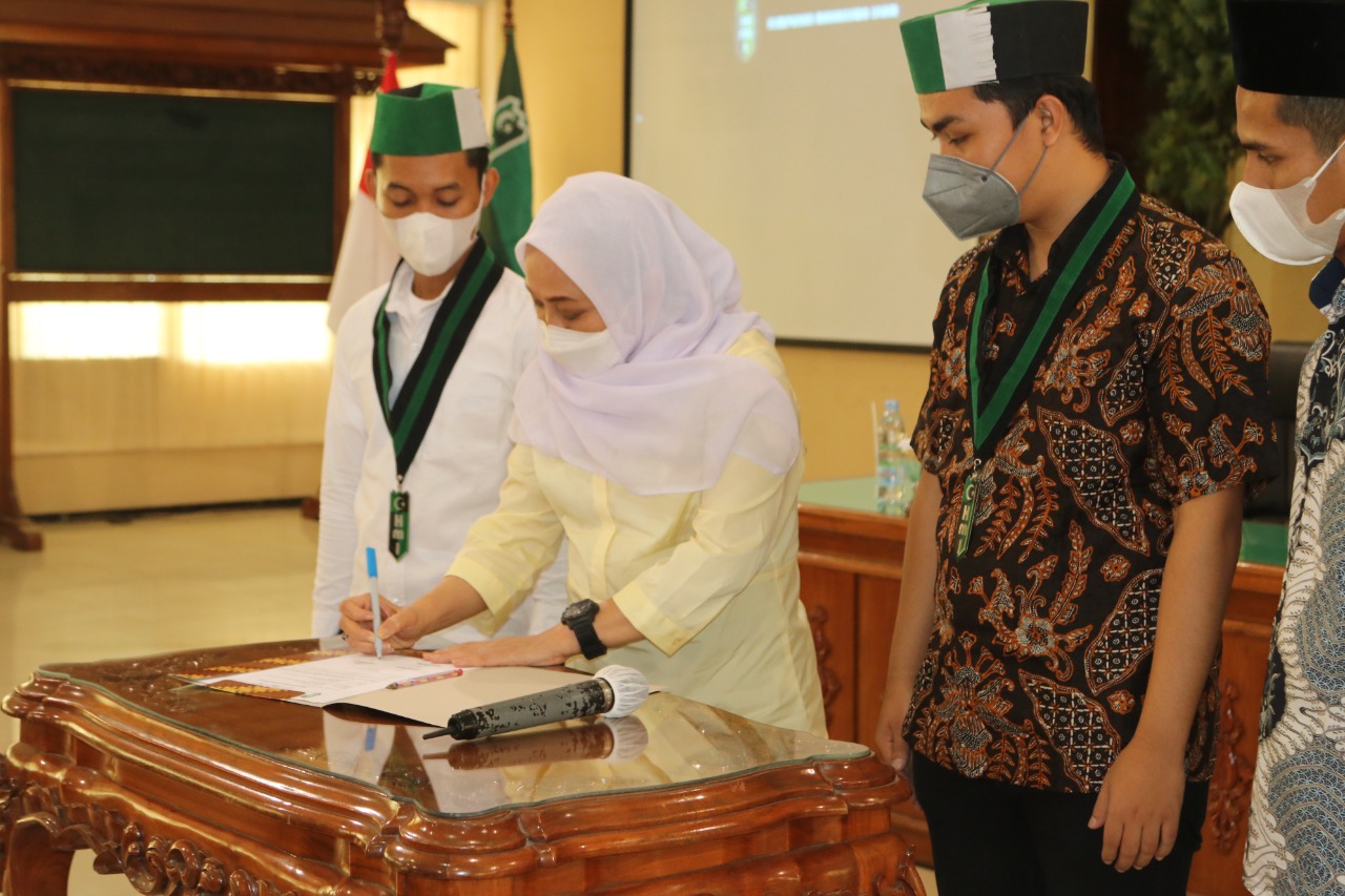 Hadiri pelantikan Pengurus HMI, Bupati Bojonegoro : Pemerintah Tidak Boleh Alergi Kritik