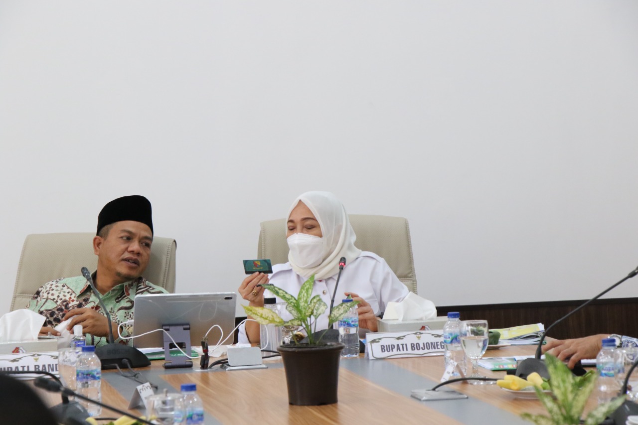 Bupati Bojonegoro Sambut Kunker Bupati Bandung.