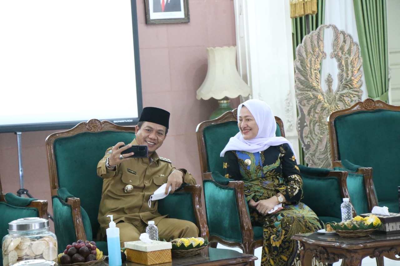 Berkunjung ke Bupati Bandung, Bupati Bojonegoro Harapkan Sinergitas.