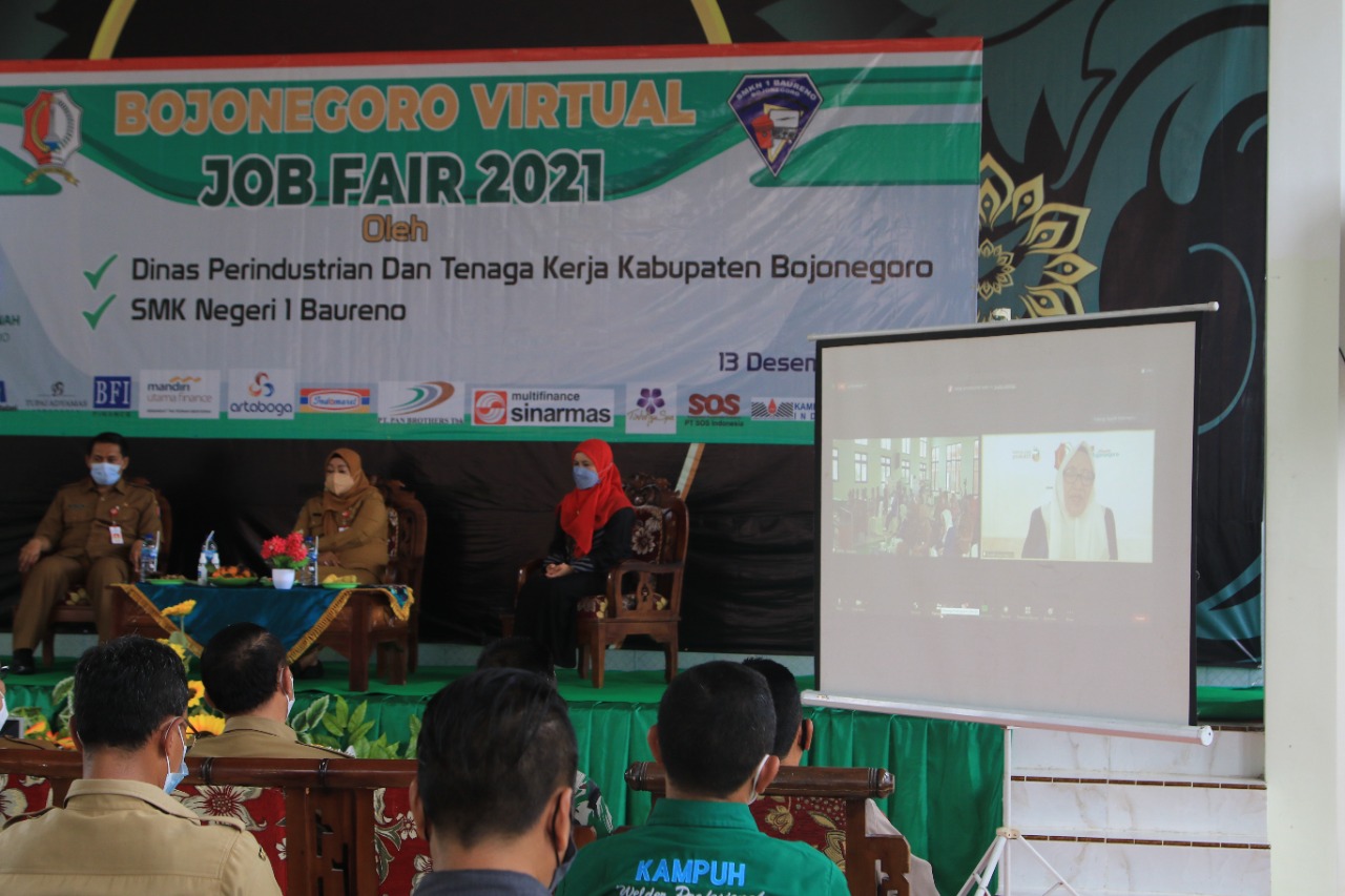 Bojonegoro Virtual Job Fair 2021 Sebagai Media Informasi, Kolaborasi Dan Konektivitas.