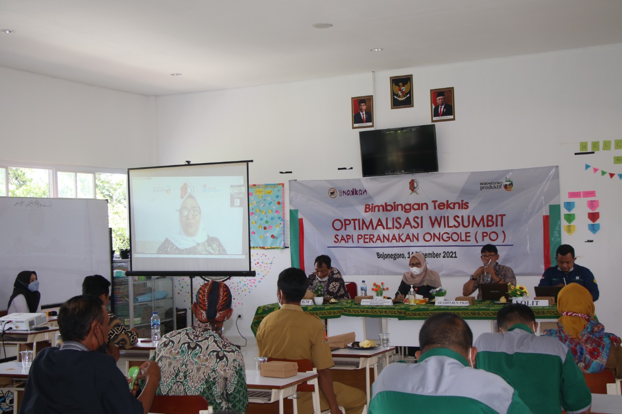 Bupati Buka BIMTEK Optimalisasi WILSUMBIT Sapi Peranakan ( PO )
