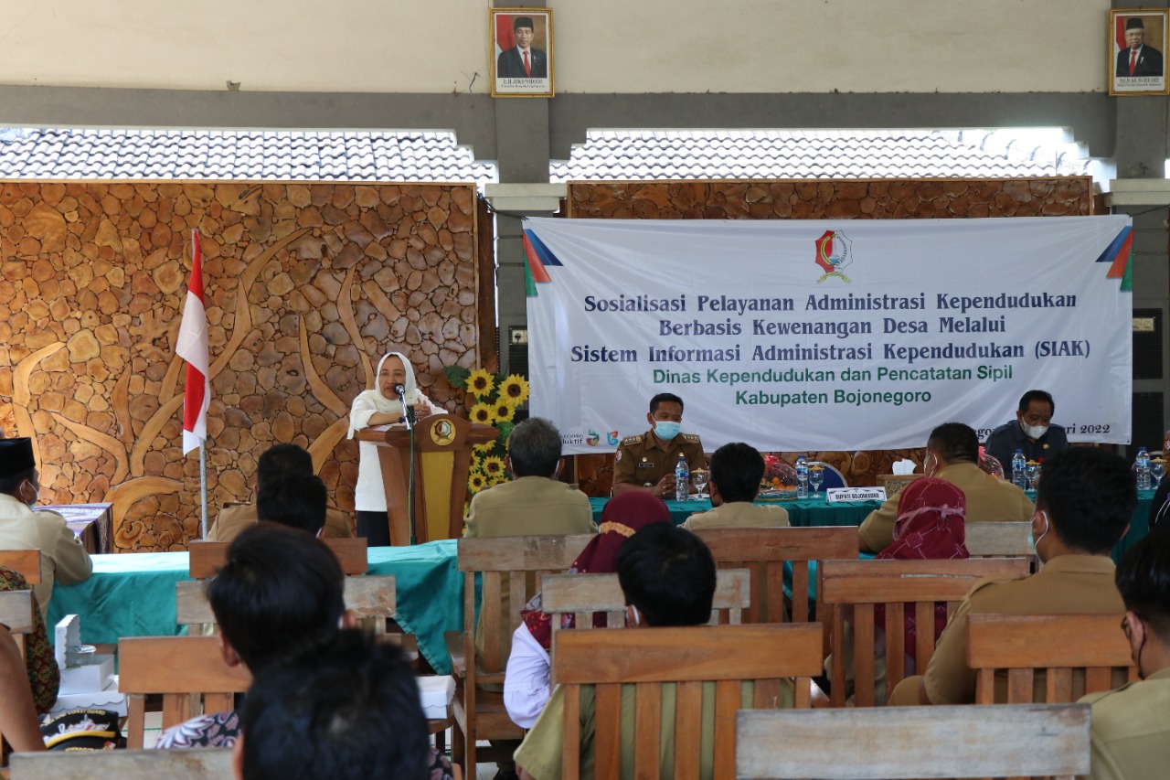 Tingkatkan Pelayanan Administrasi, 2022 Pemkab Bojonegoro Canangkan Layanan Kependudukan Berbasis De
