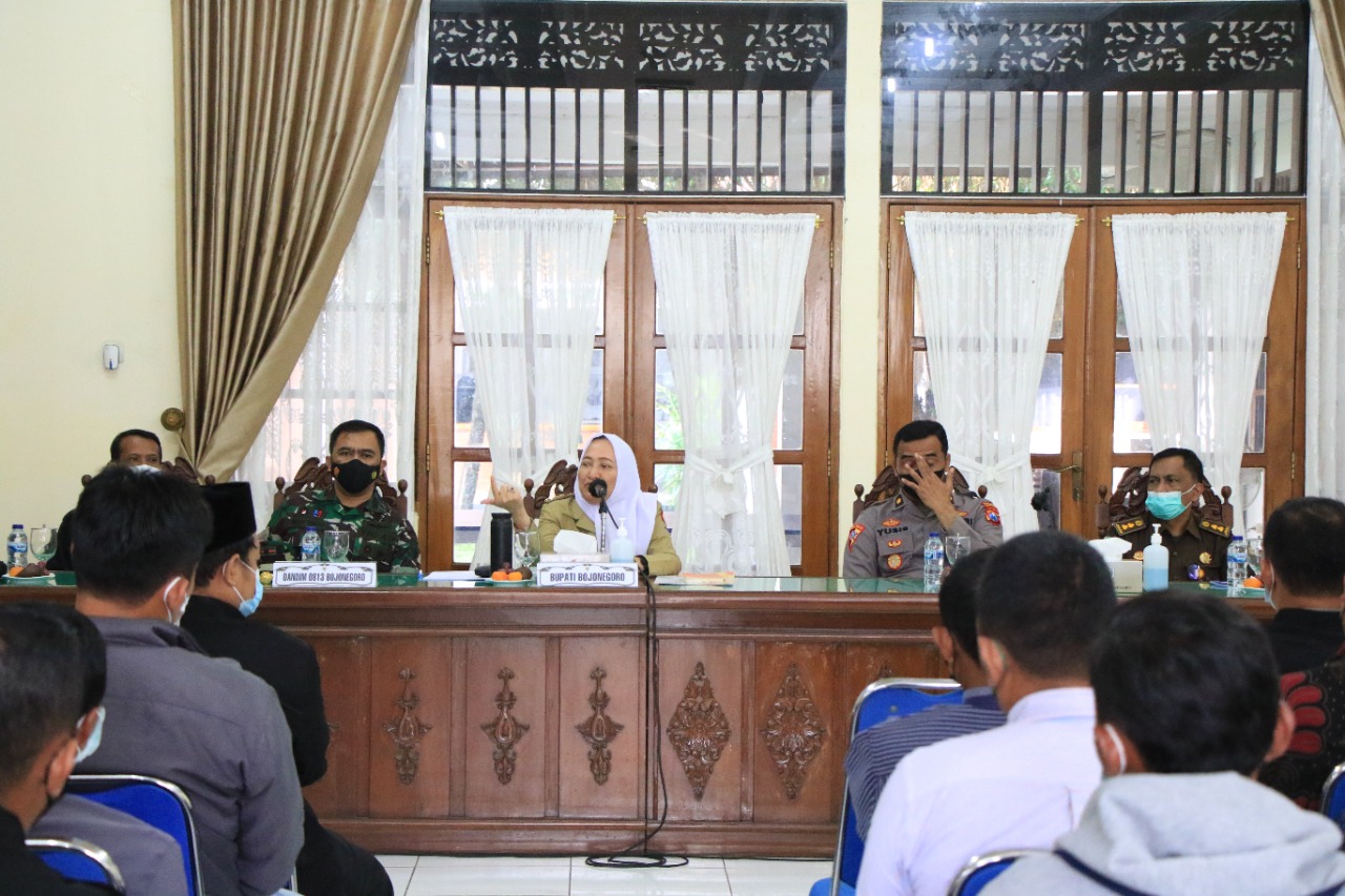Bupati Pimpin Rapat Bersama IPSI Bojonegoro.