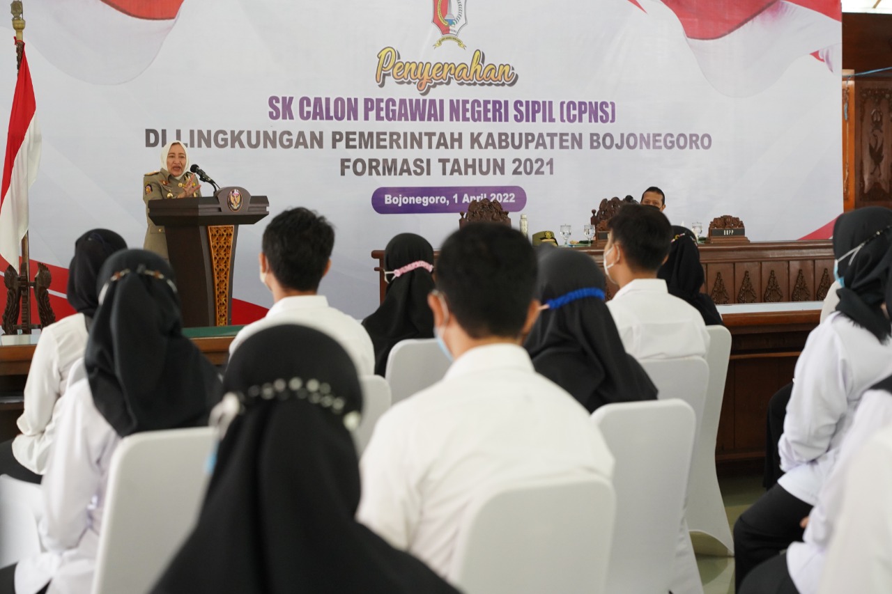328 CPNS Pemkab Bojonegoro terima SK