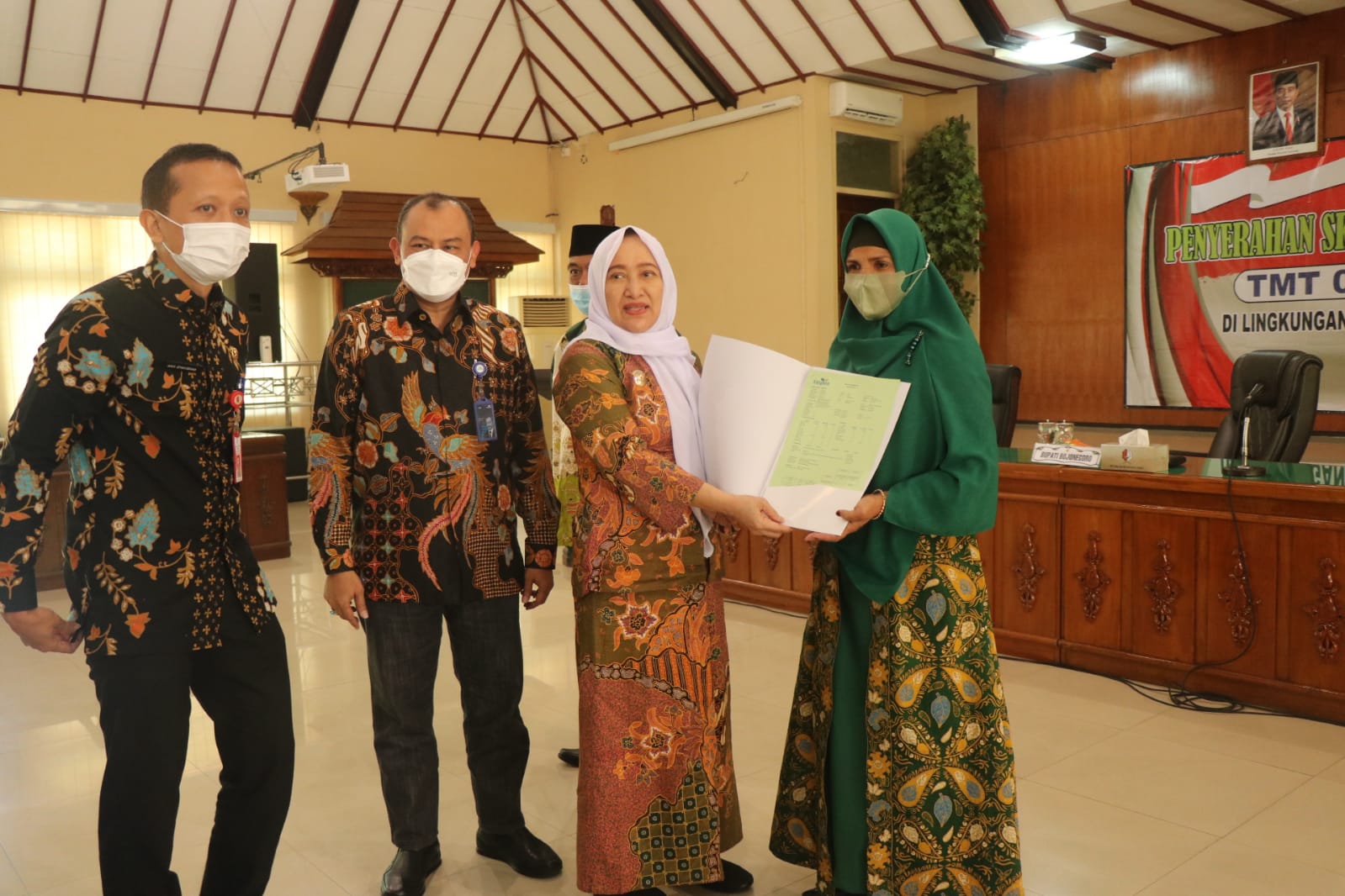 37 PNS Lingkup Pemkab Bojonegoro Memasuki Masa Purna Tugas.