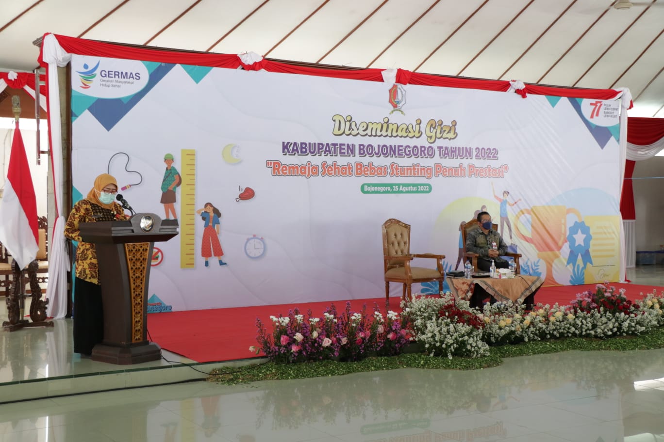 Dinkes Kab. Bojonegoro Gelar Diseminasi Gizi Pada Usia Remaja.
