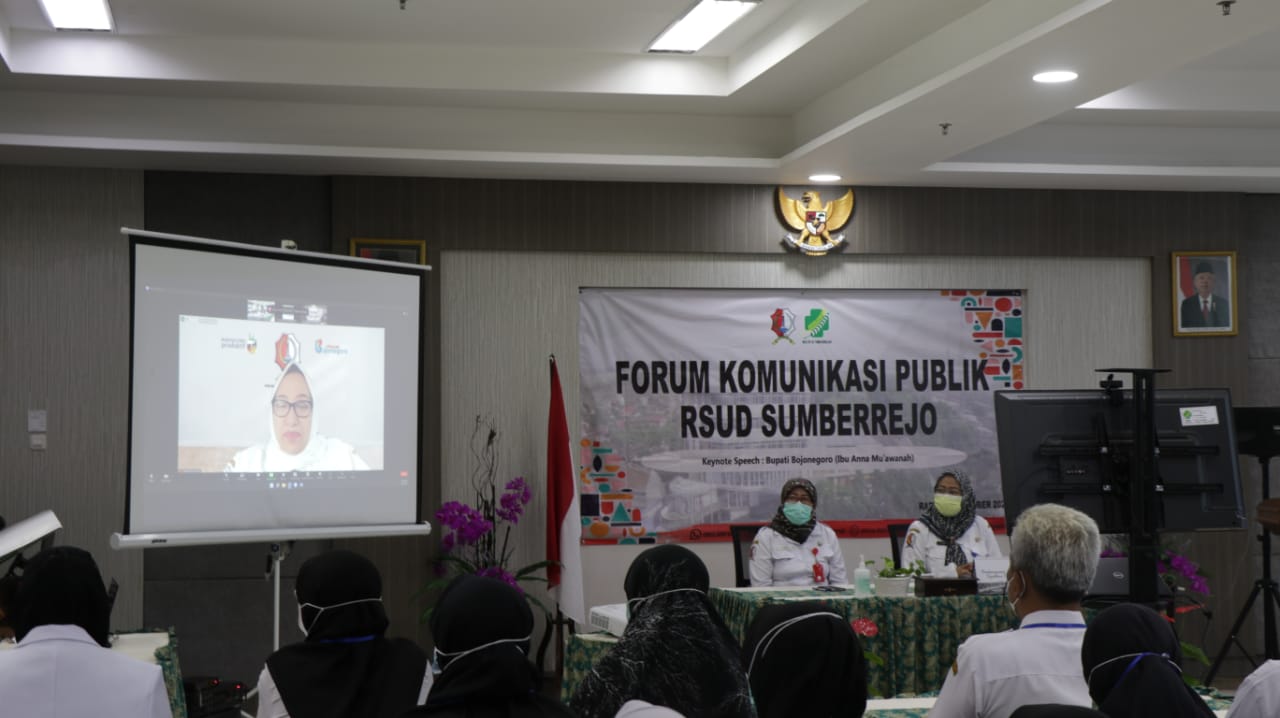 FKP RSUD Sumberrejo, Bupati Harapkan Terus Tingkatkan Pelayanan Kesehatan.