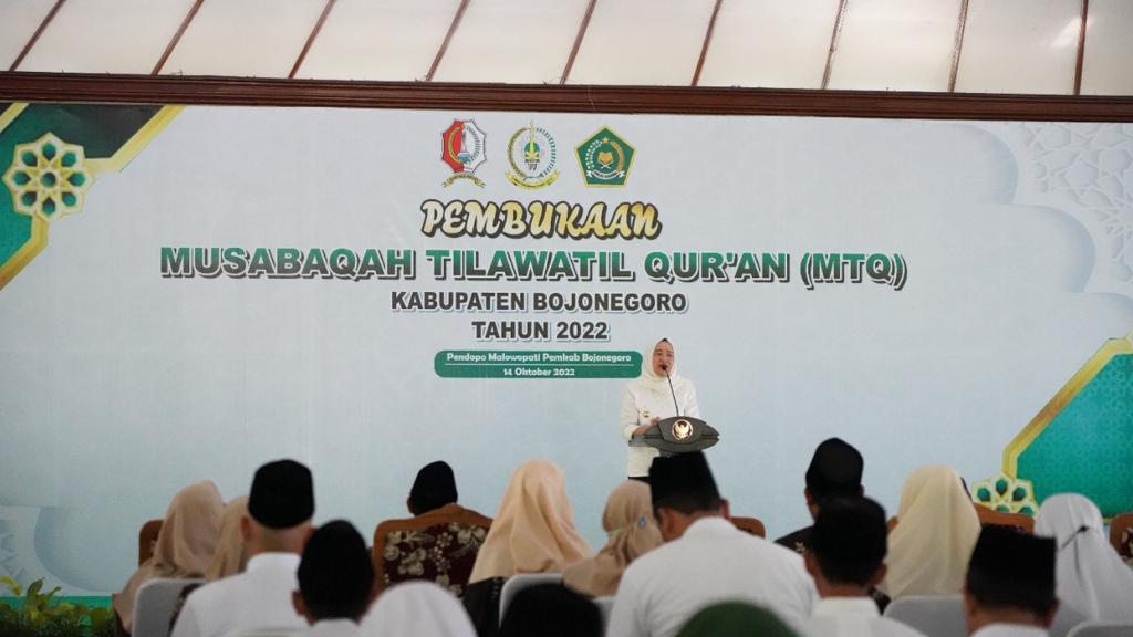 Gelar MTQ, Bupati Harapkan Tumbuhkan Generasi Qur'ani
