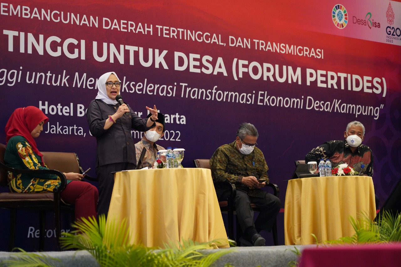 Sukses Laksanakan Program RPL, Bupati Bojonegoro Jadi Pembicara Forum Perguruan Tinggi Untuk Desa