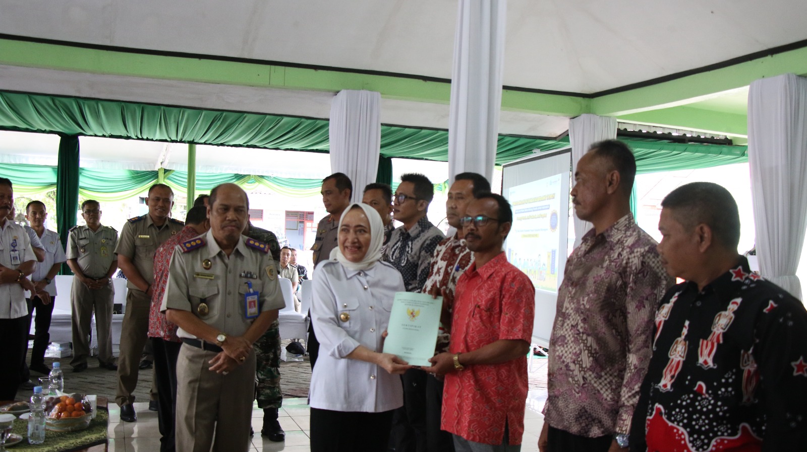 Apresiasi GEMAPATAS, Bupati Bojonegoro Siap Dukung Akselerasi PTSL.