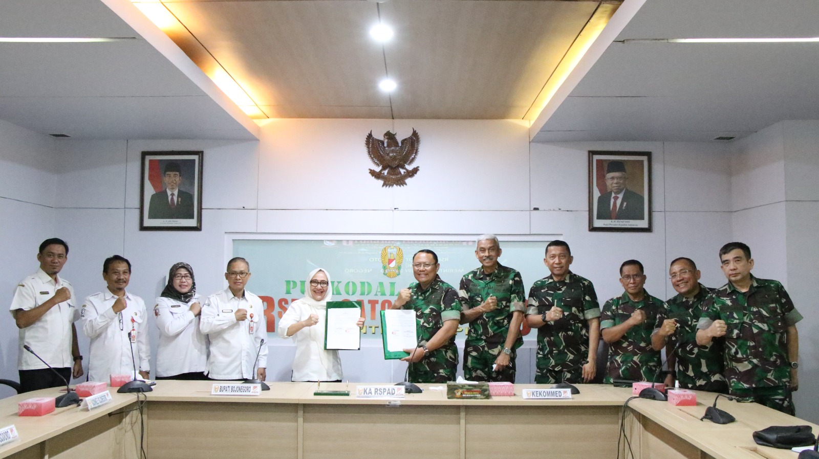 Tingkatkan Kualitas Pelayanan Kesehatan, Pemkab Bojonegoro Jalin Kerjasama dengan RSPAD Gatot Soebro