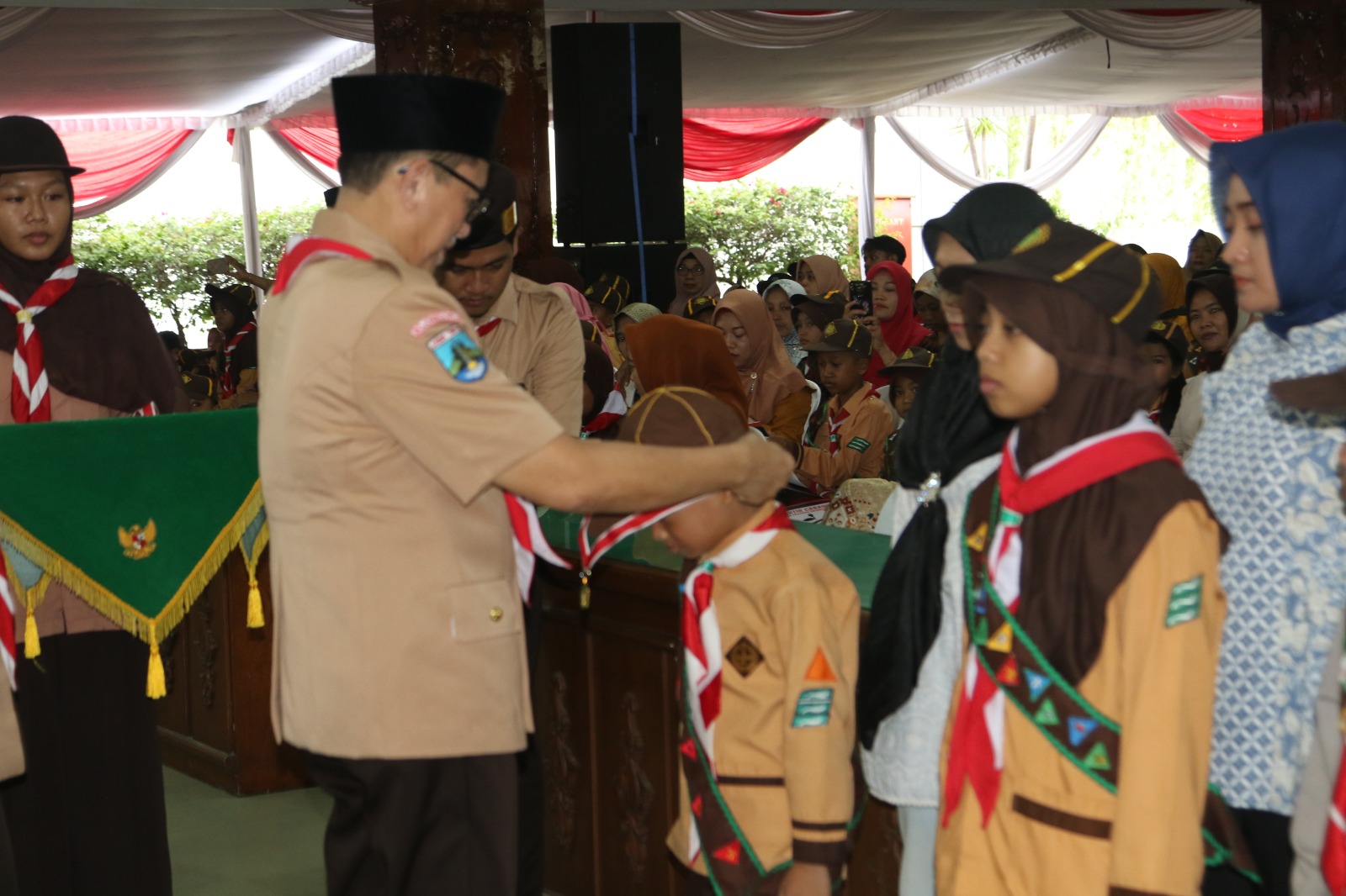 PJ Bupati Bojonegoro Menghadiri Pengukuhan Pramuka Garuda Tahun 2024
