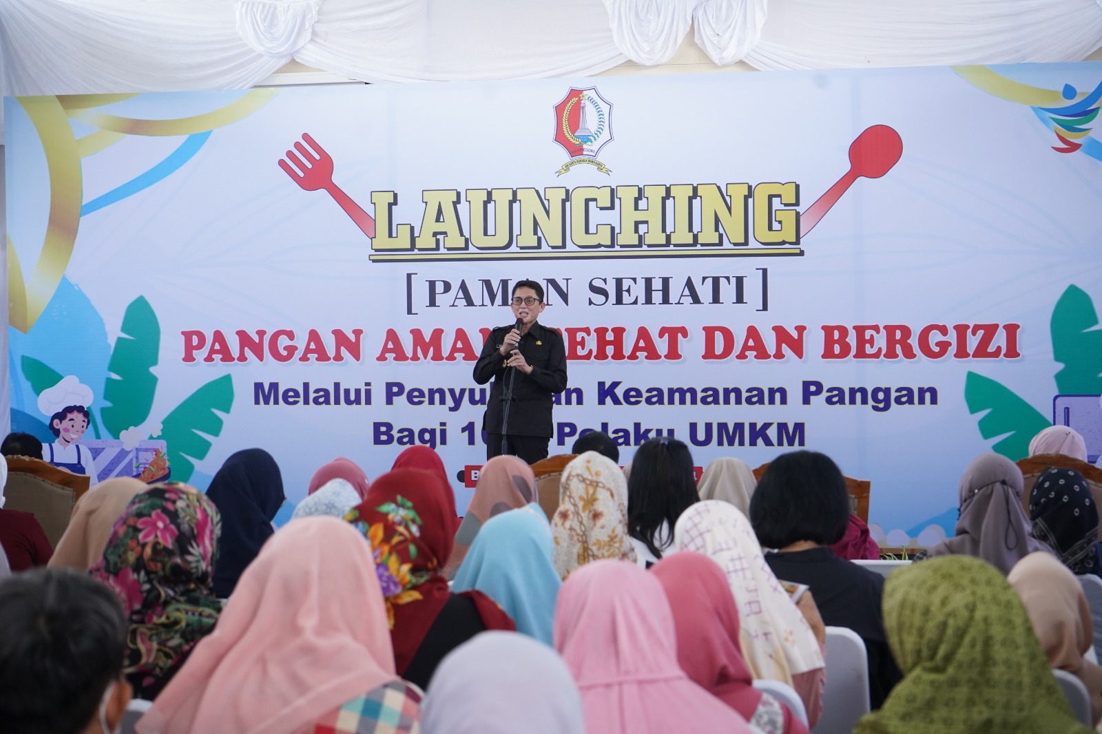 PJ Bupati Adriyanto Launching Program Paman Sehati.