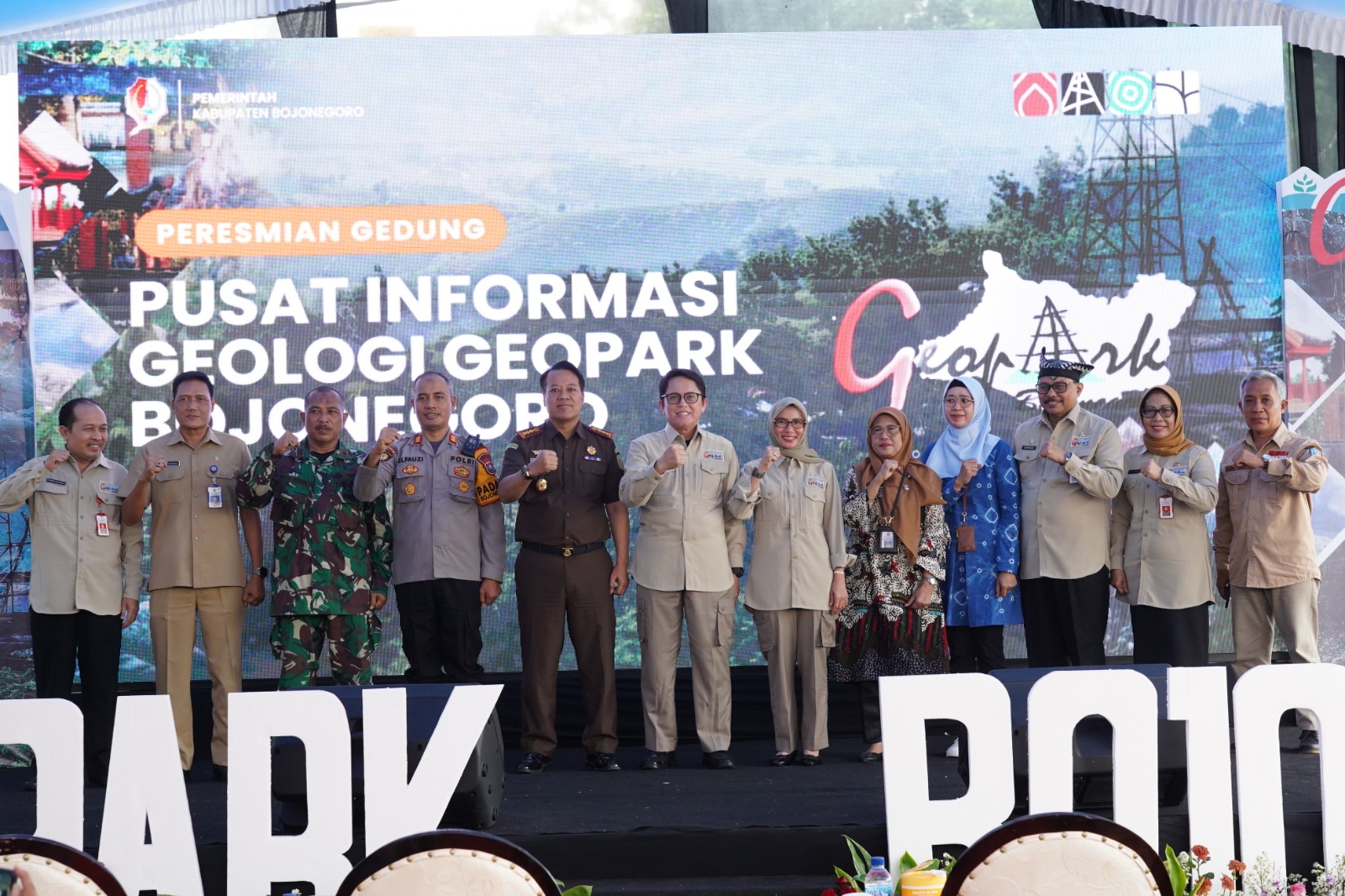 Menuju Pengakuan UNESCO, Pemkab Resmikan Gedung Pusat Informasi Geologi Geopark Bojonegoro