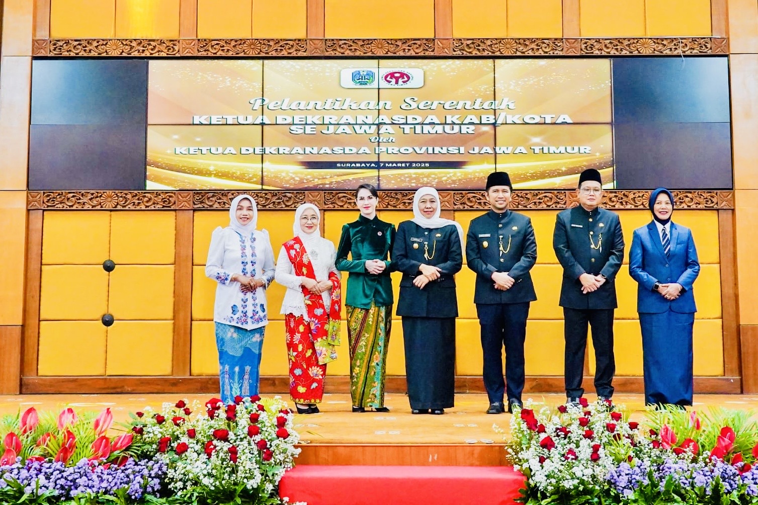 Cantika Wahono Dilantik Sebagai Ketua Dekranasda Kabupaten Bojonegoro