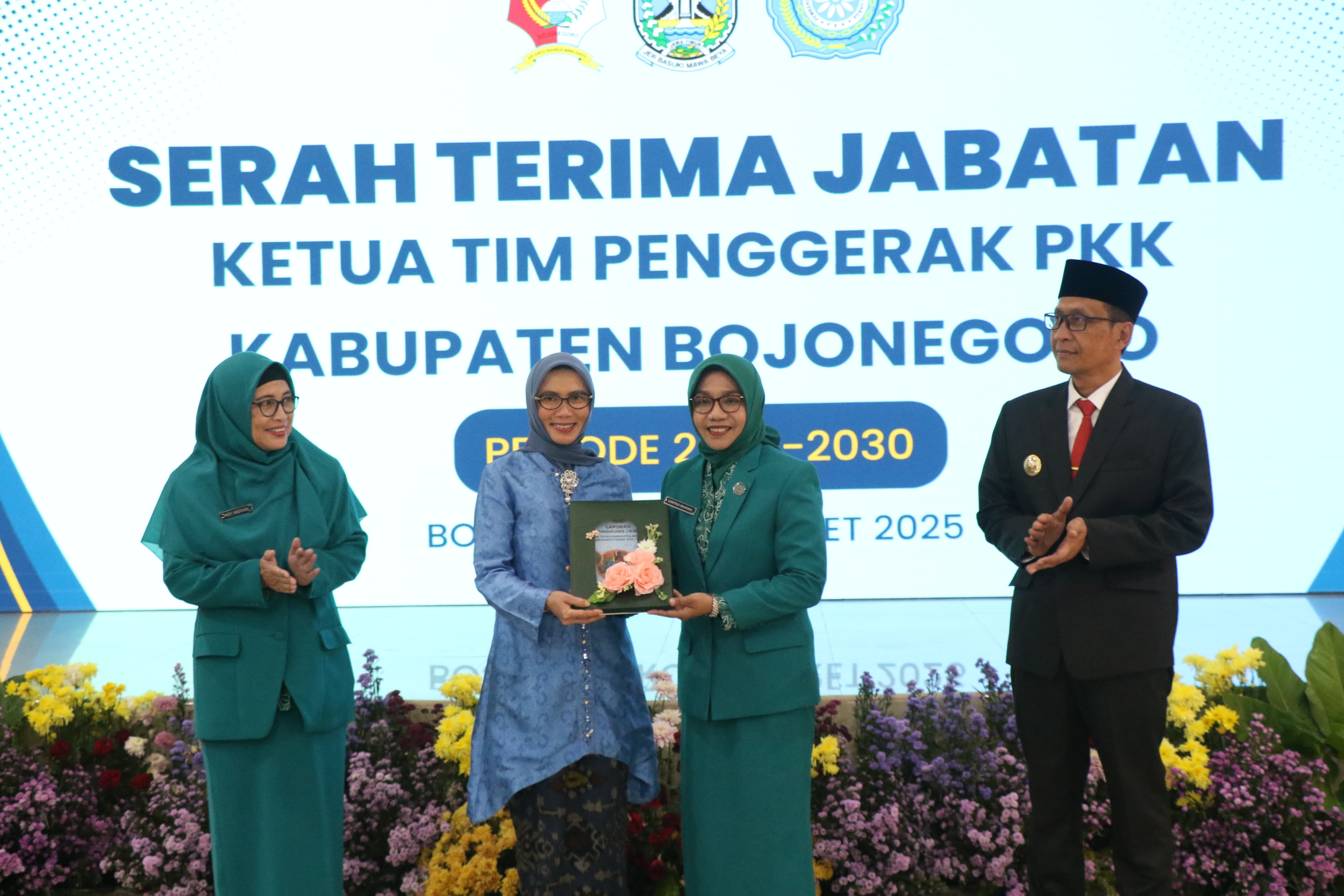 Sertijab Ketua TP PKK Bojonegoro, Cantika Wahono Ajak Saling Bersinergi