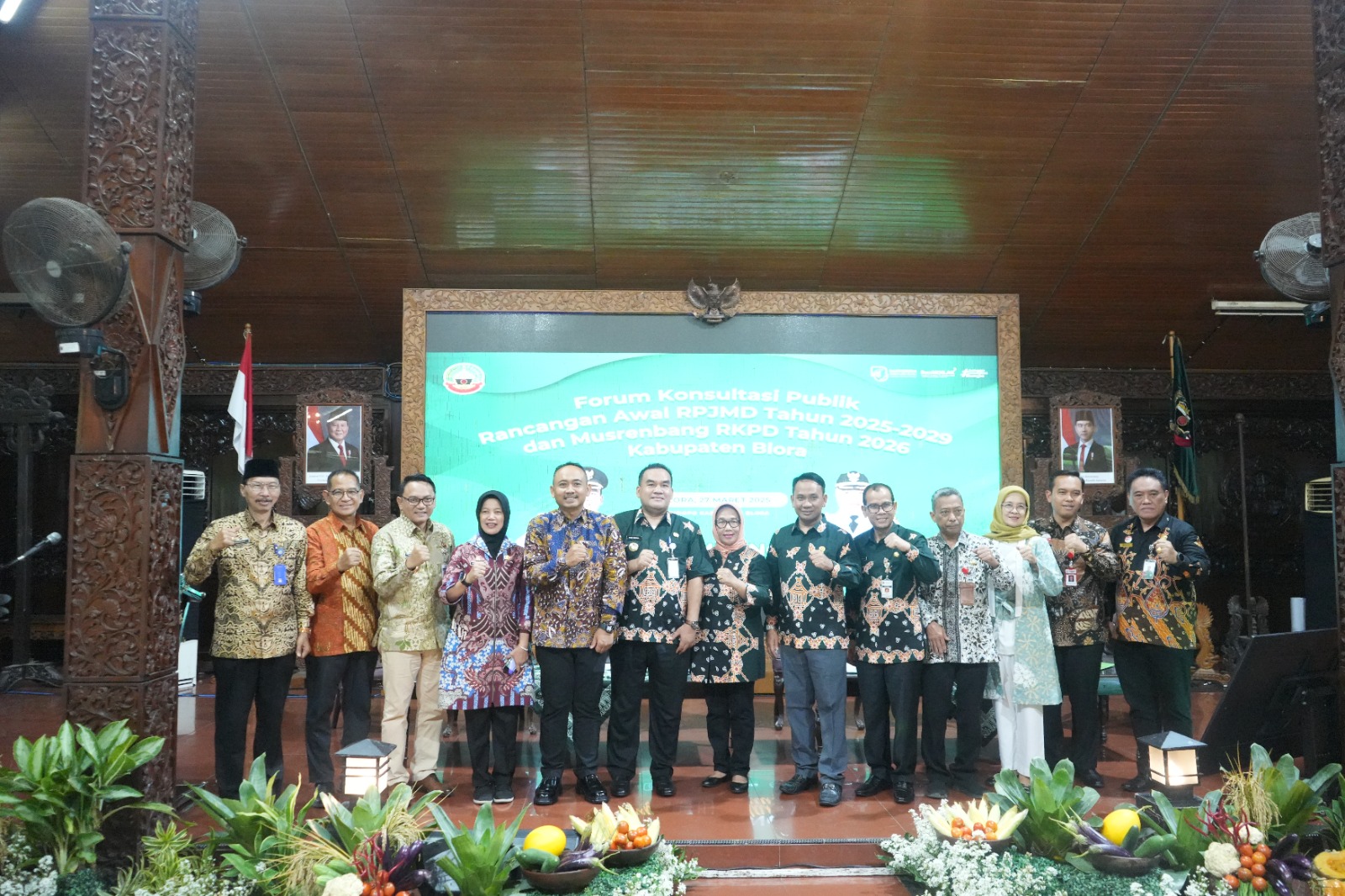 Kunjungan Balasan Wabup Nurul Azizah Di Musrenbang Blora