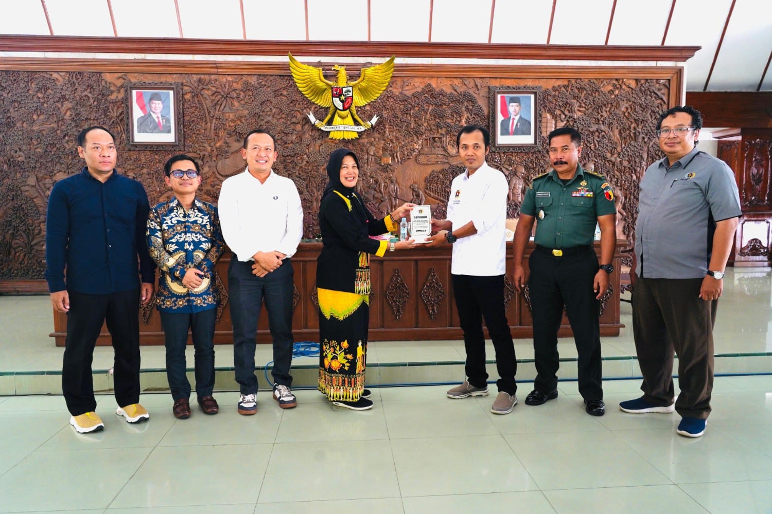 Wakil Bupati Nurul Azizah Hadiri Acara Peringatan Hari Pers Nasional