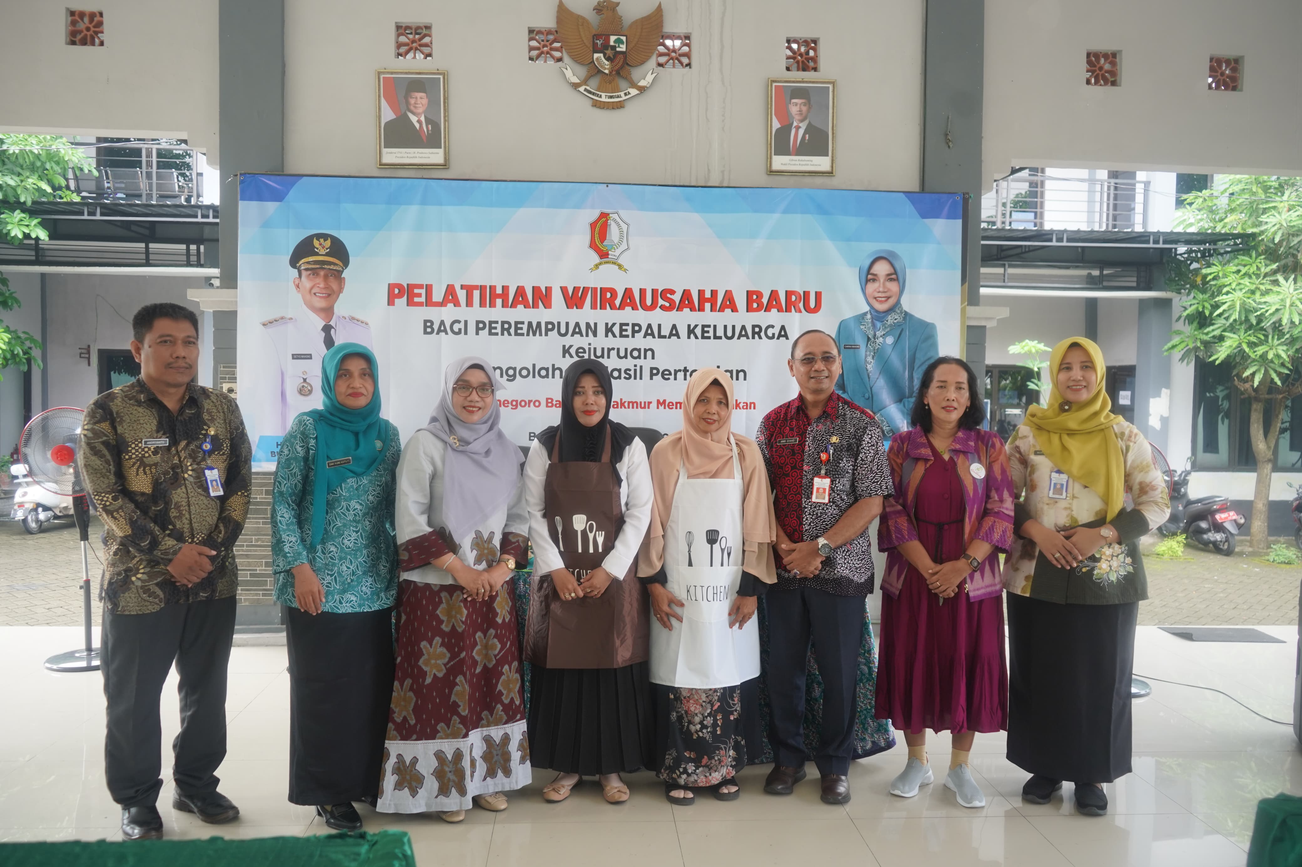 TP PKK Bojonegoro Dukung Peningkatan Kualitas Perempuan Kepala Keluarga Melalui Pelatihan Wirausaha