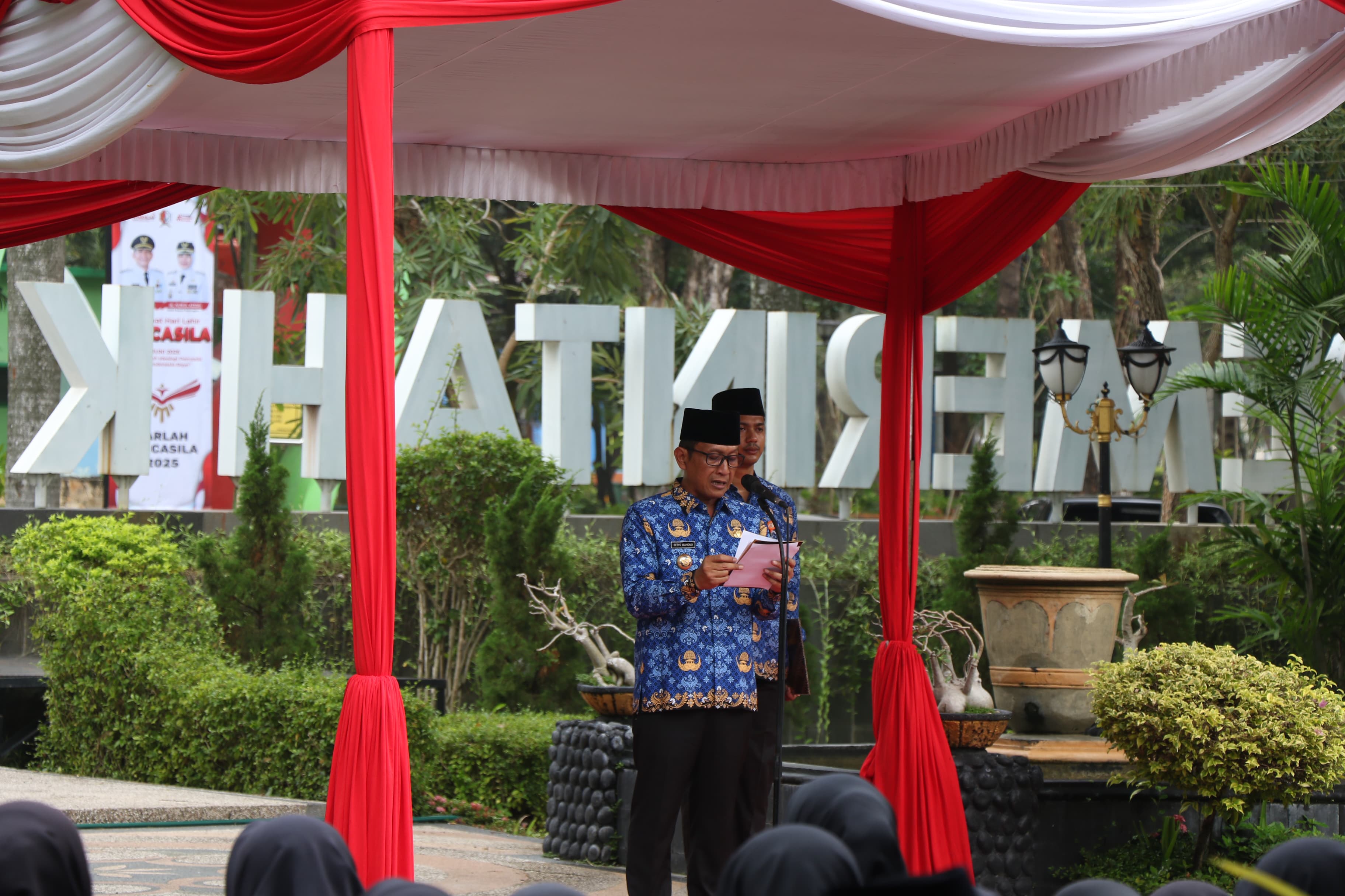 Upacara Peringatan Hari Lahir Pancasila tahun 2025 di Bojonegoro Berlangsung Khidmat