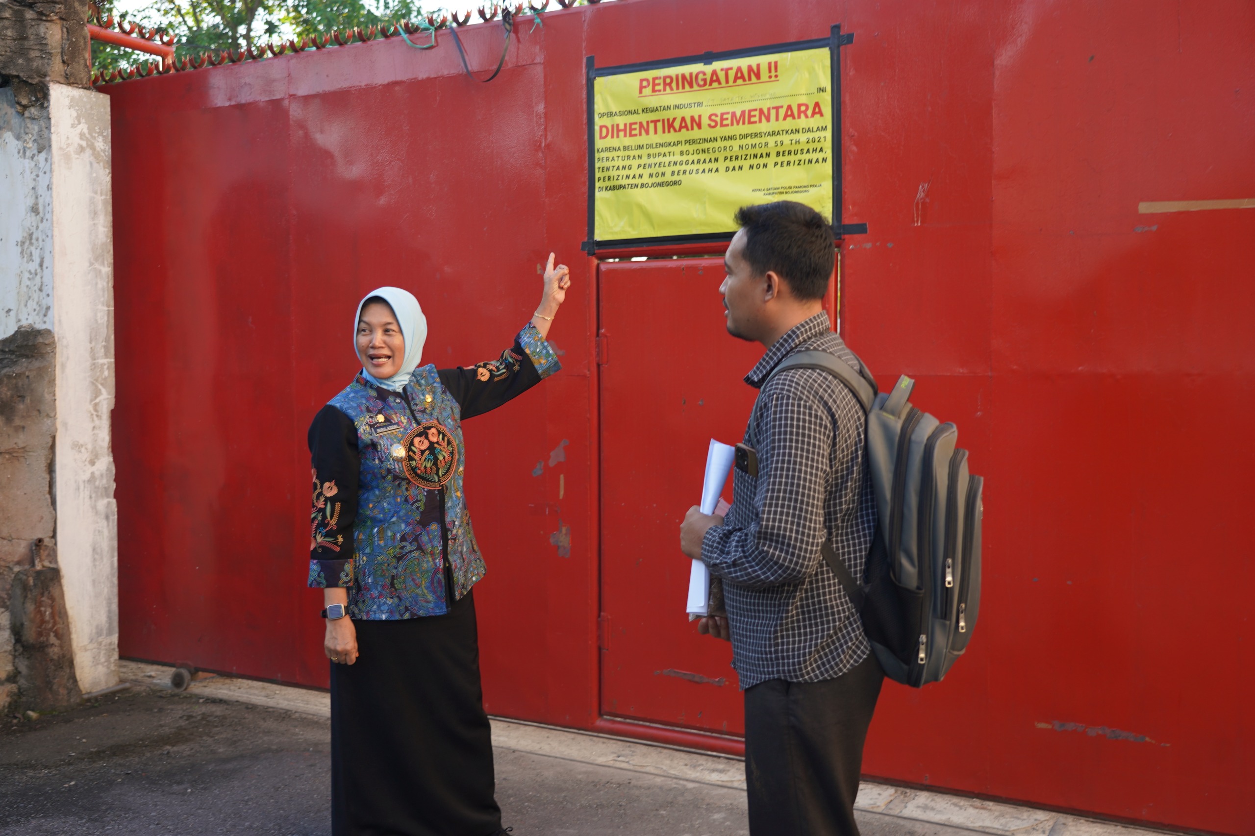 Wabup Bojonegoro Tegaskan Penghentian Operasional PT Sata Tec Indonesia