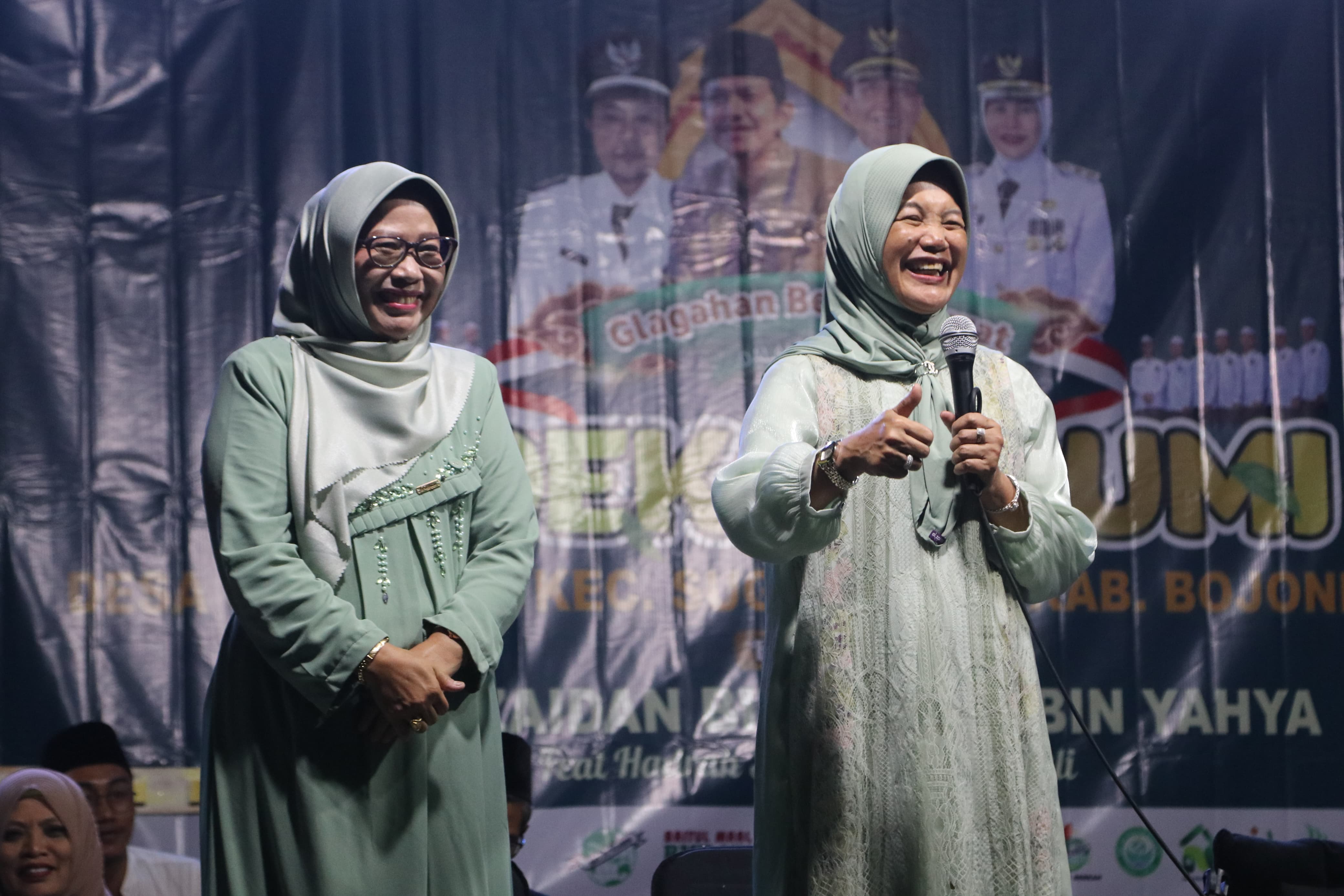Wakil Bupati Bojonegoro Hadiri "Gema Glagahan Bersholawat" di Sugihwaras