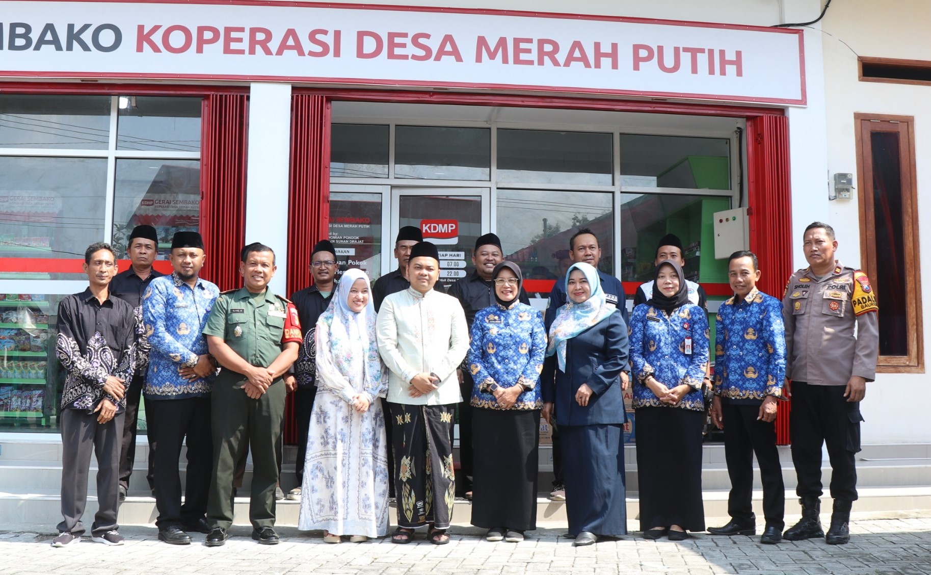 Gerai Sembako Koperasi Merah Putih Resmi Dibuka di Tlogoagung, Dorong Kemandirian Ekonomi Desa