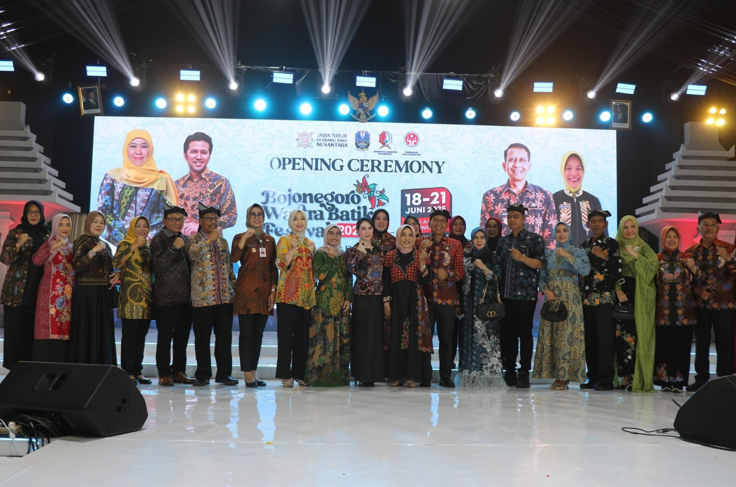 Opening Ceremony Bojonegoro Wastra Batik Festival 2025: Medhayoh Bojonegoro, Menyulam Identitas Lewat Wastra
