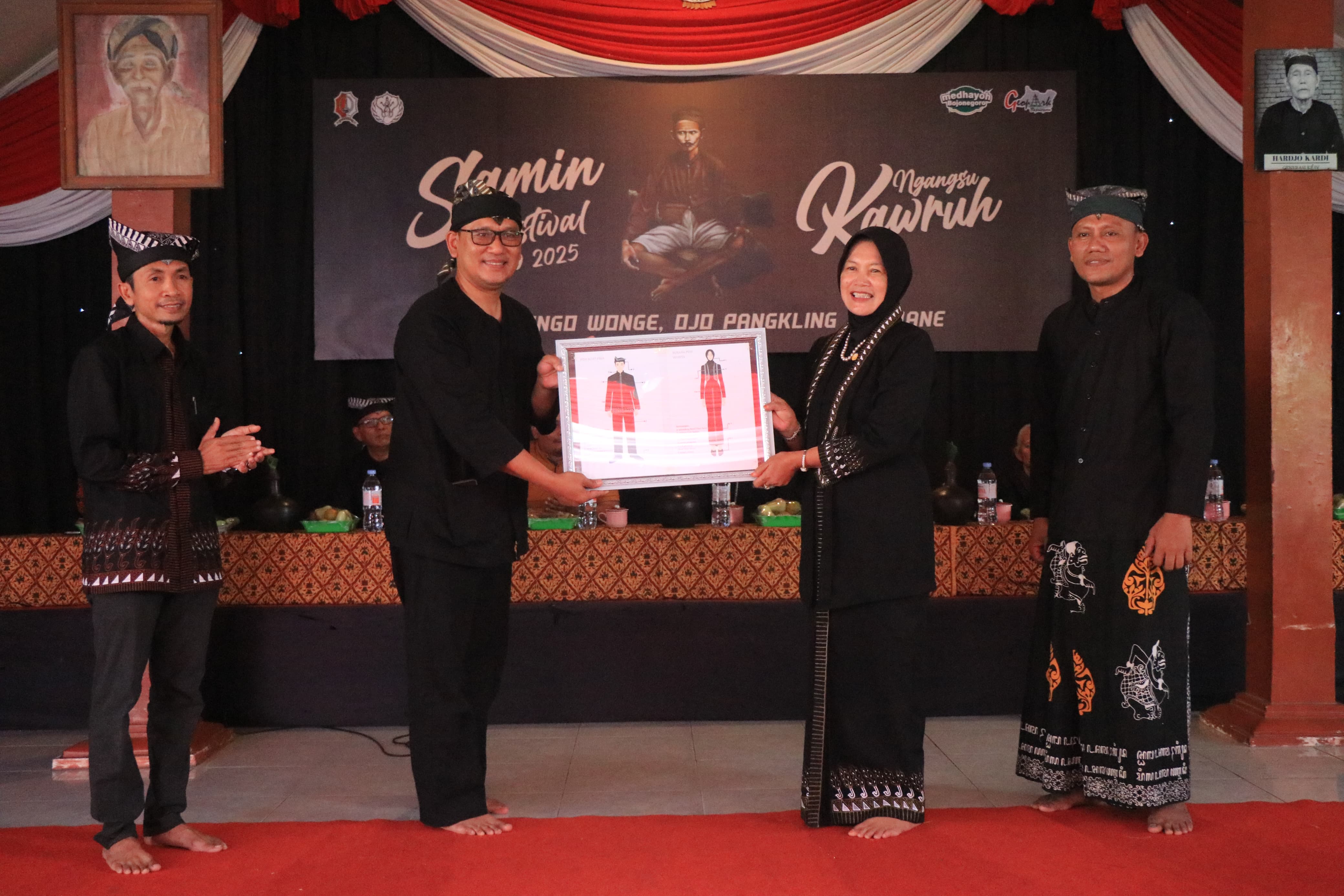 Samin Festival #9 2025: Wabup Nurul Azizah Serukan Pelestarian Nilai Luhur Samin sebagai Identitas Bojonegoro