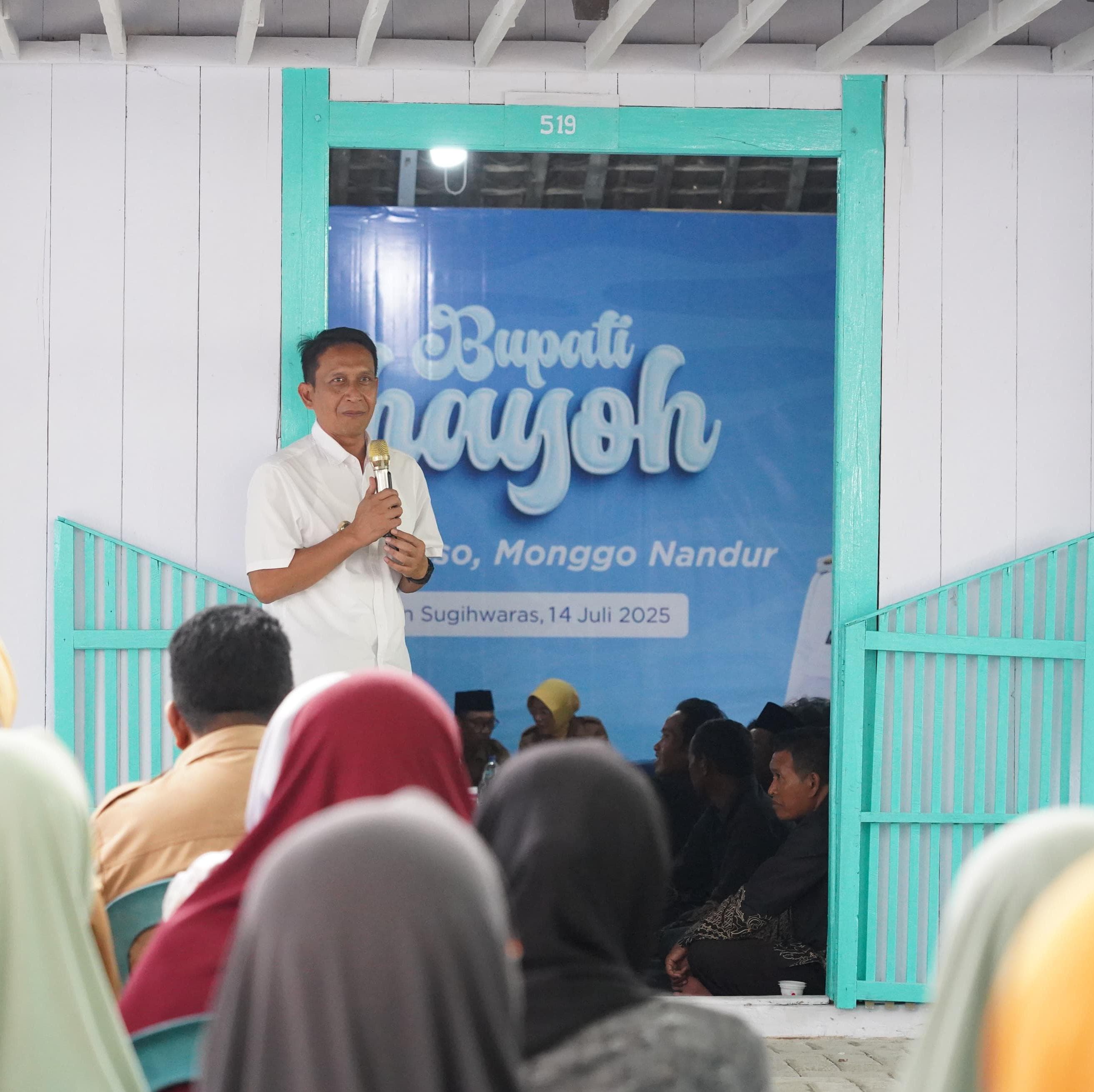 Medhayoh di Kecamatan Sugihwaras: Bupati Dorong Produktivitas Petani Tembakau di Bojonegoro Hingga Tinjauan Realisasi Program GAYATRI