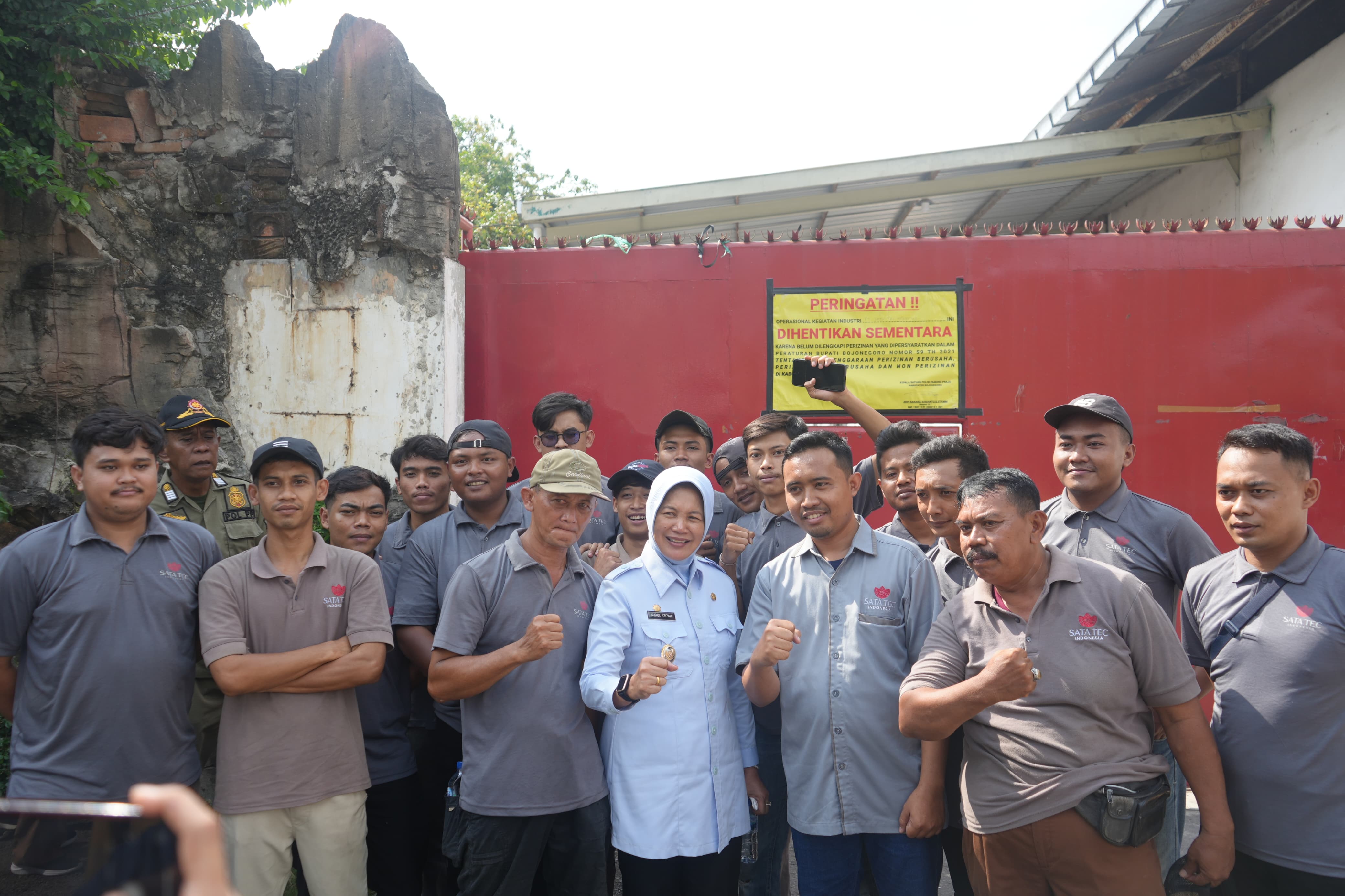 Ajuan Uji Operasional PT Sata Tec Dimediasi Wakil Bupati, Warga Sukowati Sampaikan Keluhan dan Harapan