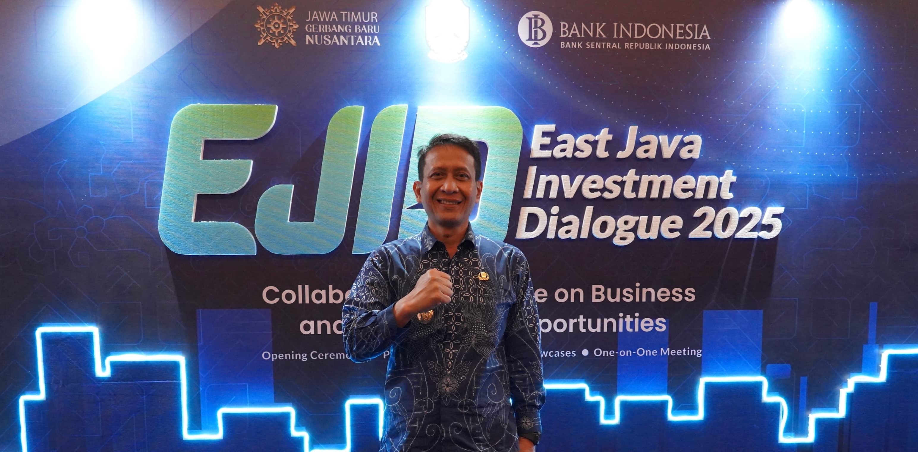 Bupati Bojonegoro Hadiri East Java Investment Dialogue 2025, Perkuat Sinergi Promosi Investasi Daerah