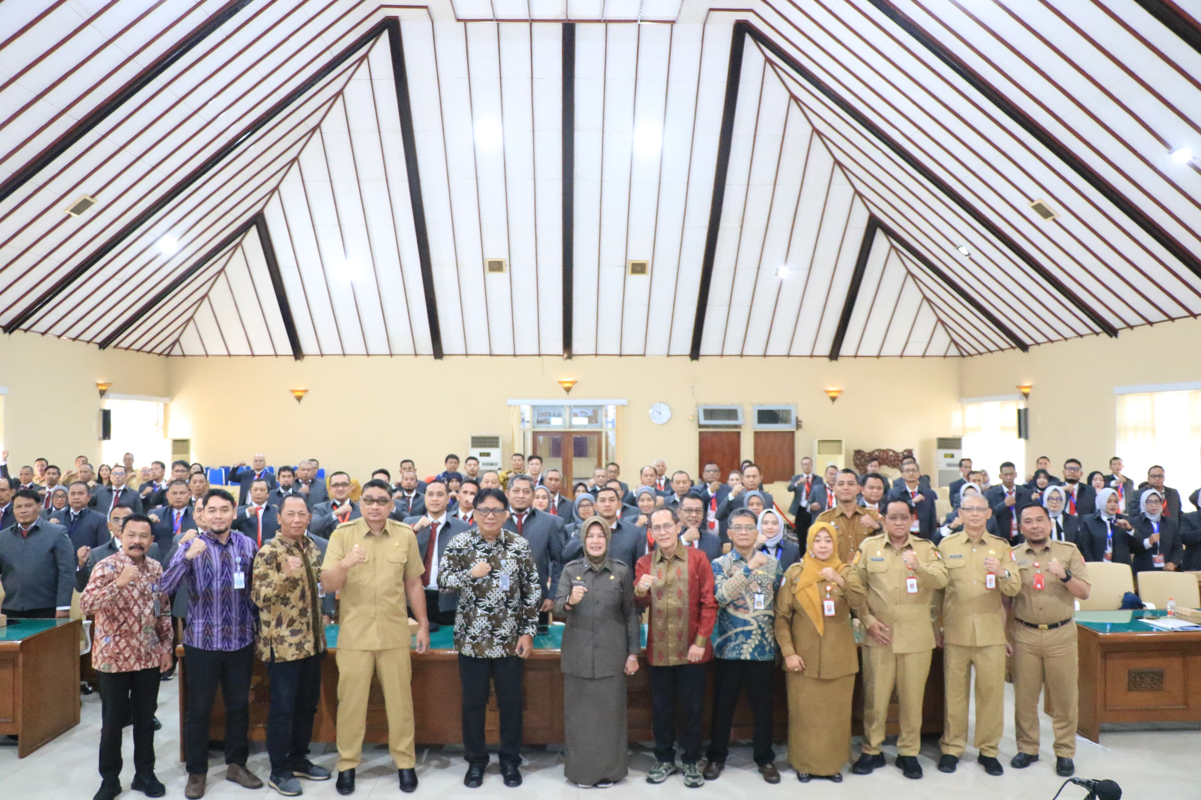 Pemkab Bojonegoro Terima 90 Peserta Studi Lapangan Pelatihan Kepemimpinan Administrator BPSDM Jatim