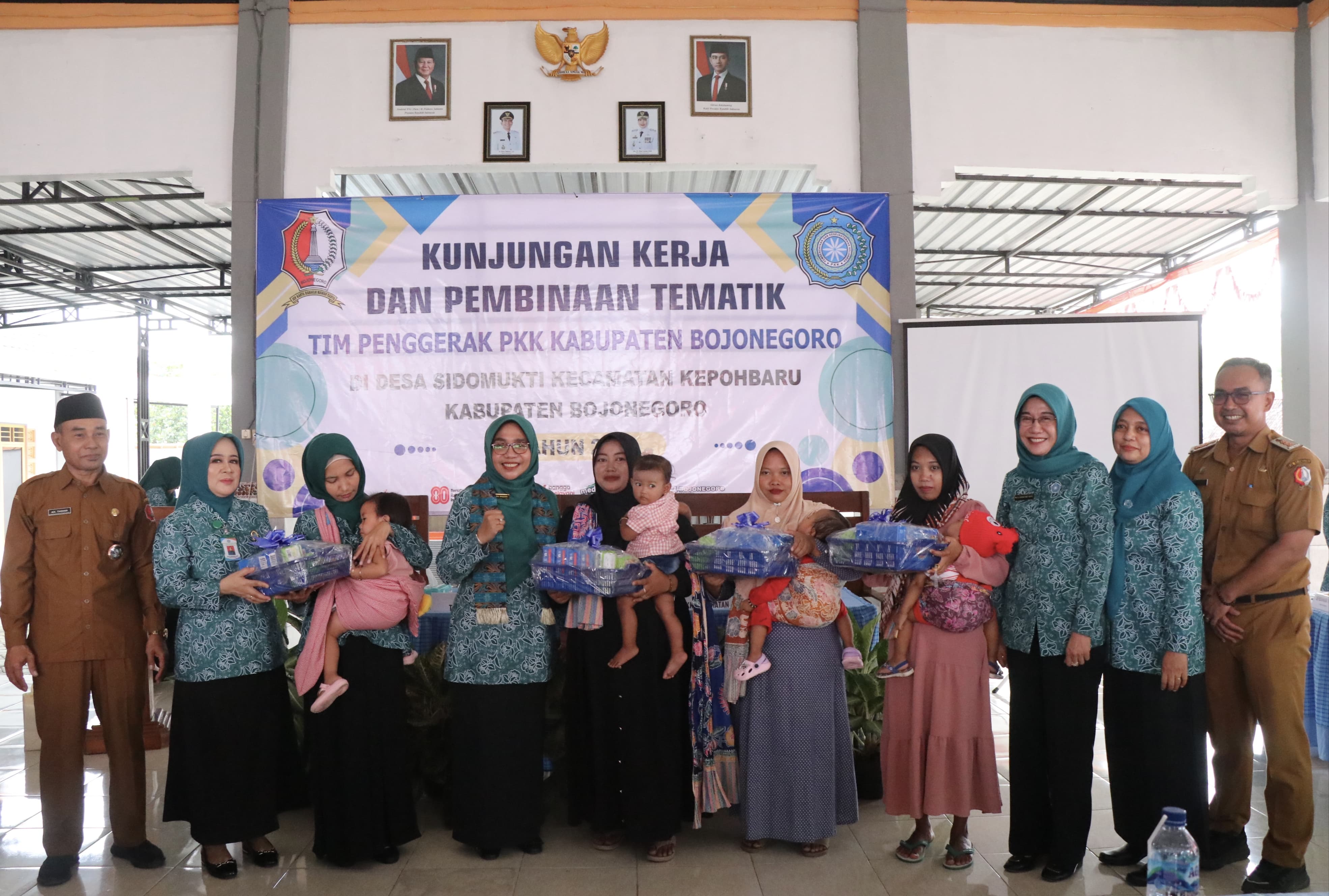 PKK Bojonegoro Kunjungi Desa Sidomukti, Dorong Program Gayatri untuk Ketahanan Pangan