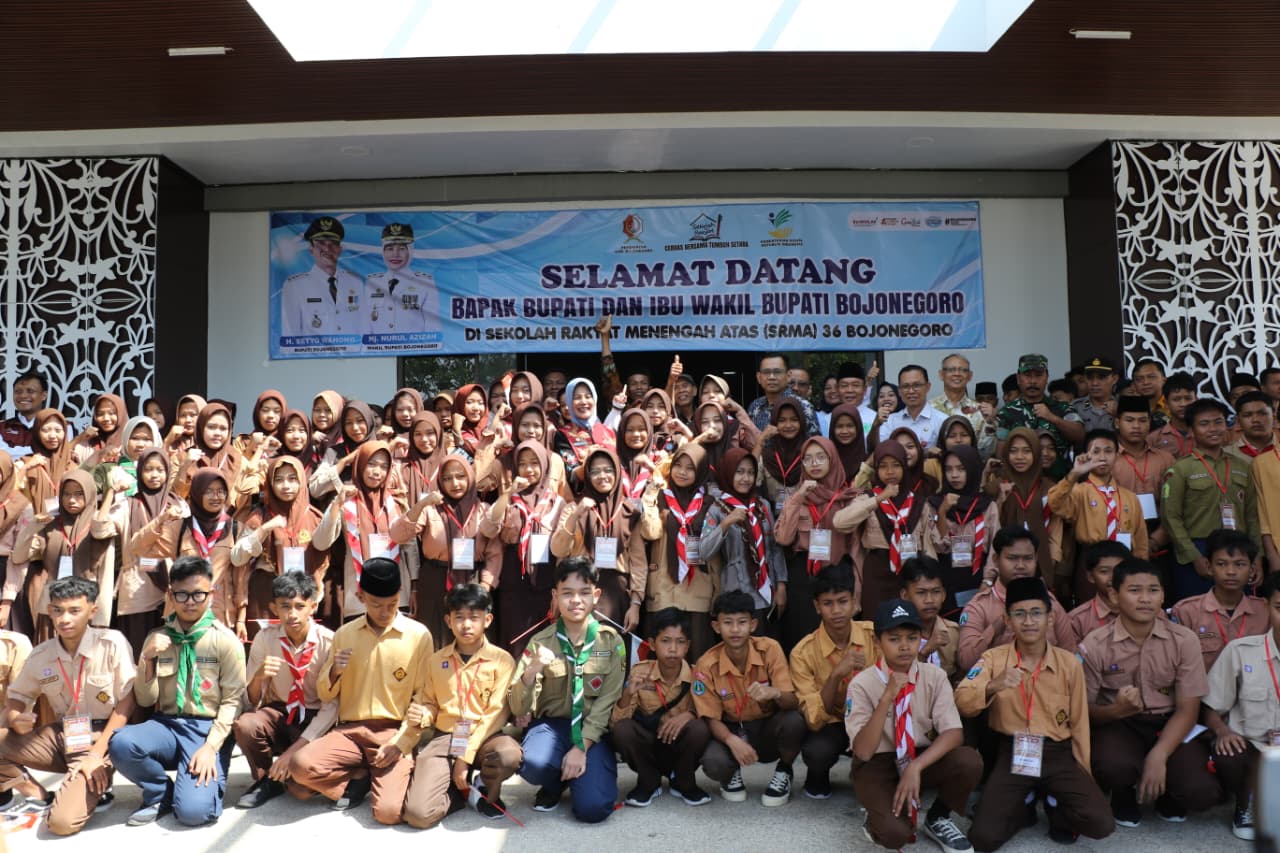 Pembukaan MPLS Sekolah Rakyat di Bojonegoro Resmi di Buka