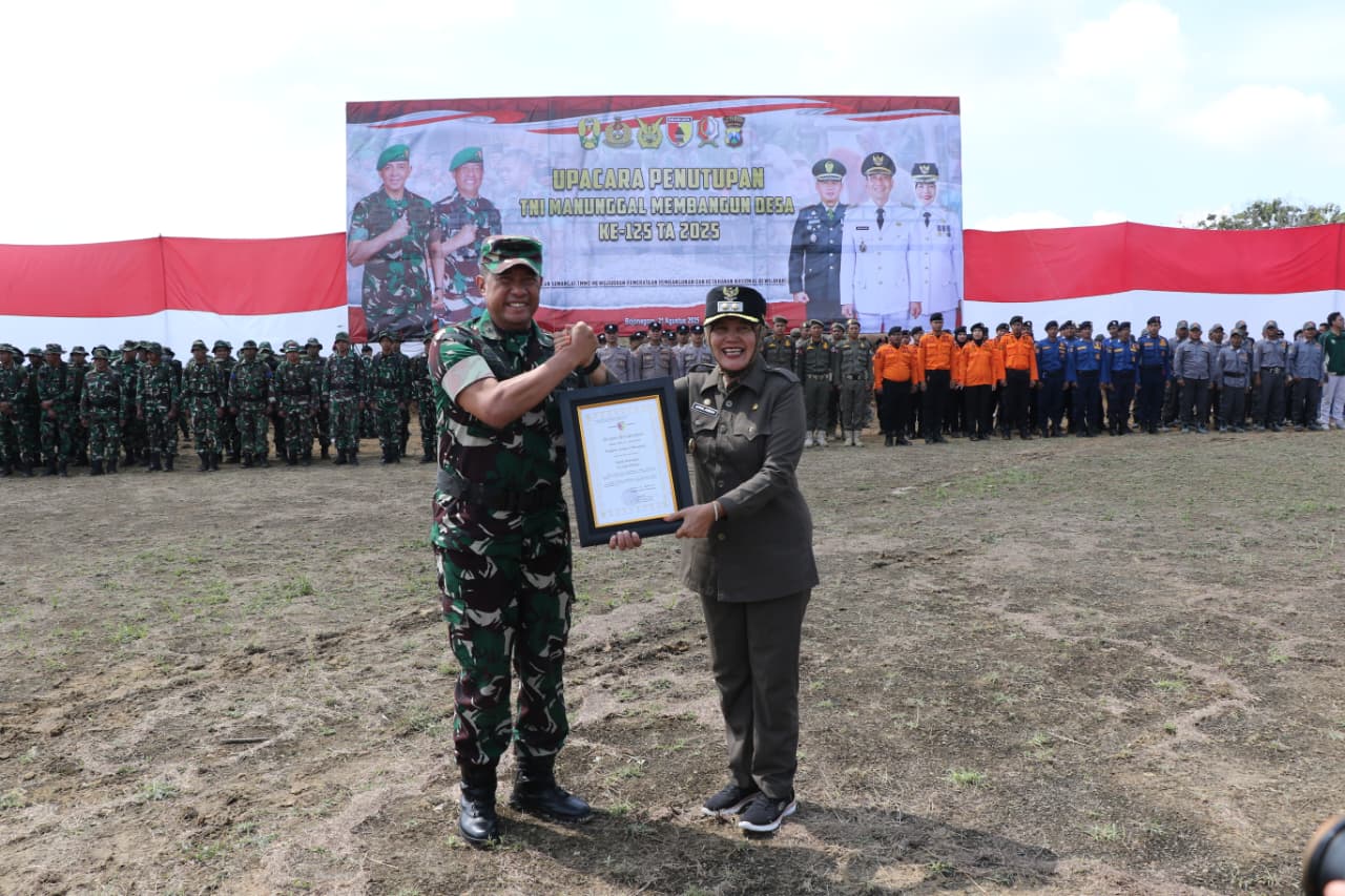 Program TMMD ke-125 di Desa Soko Usai, Pemkab Bojonegoro Apresiasi Sinergi TNI dan Warga